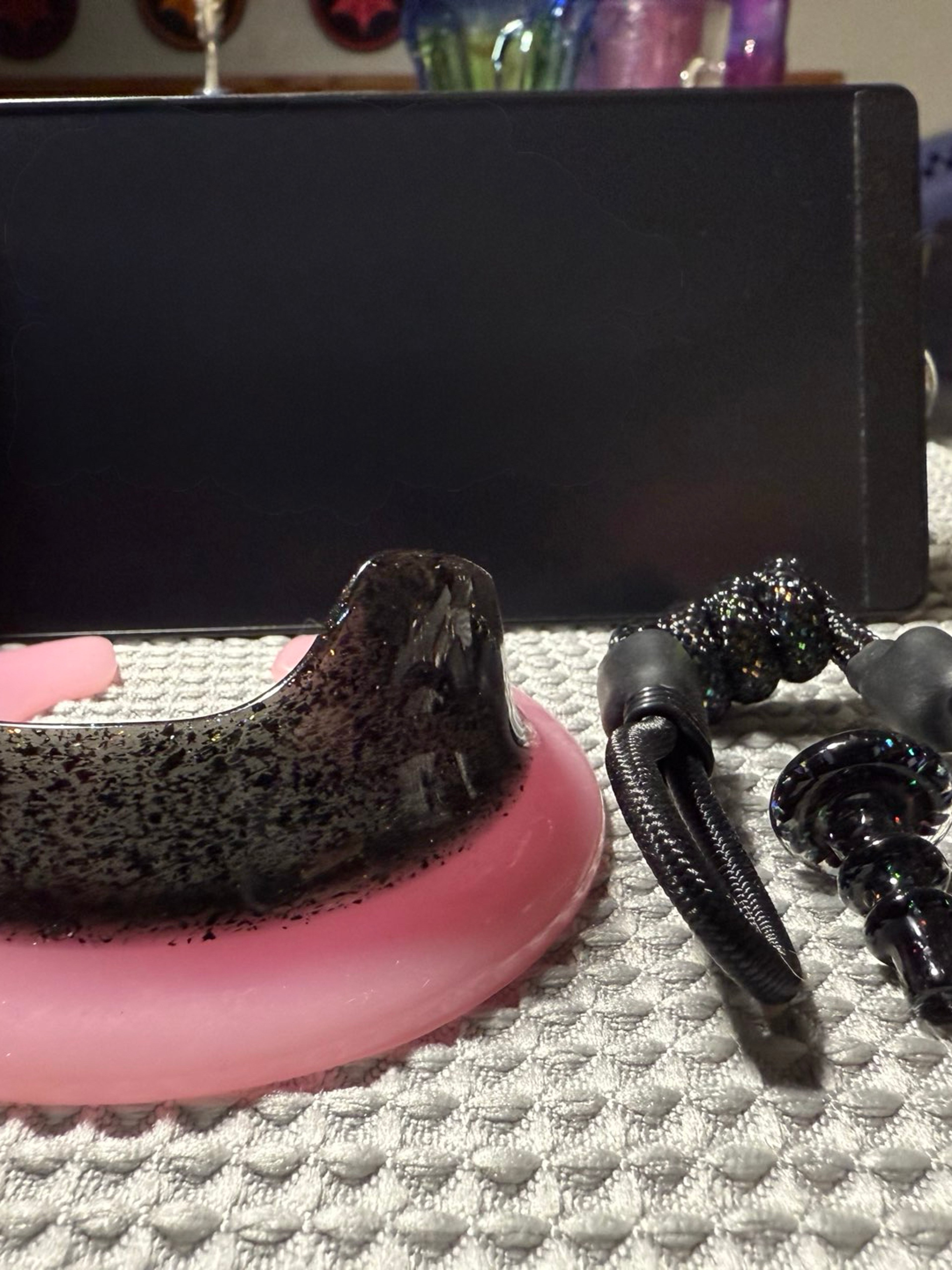 Preview pic of BLACK CROPAL PUFFCO ACCESSORY BUNDLE