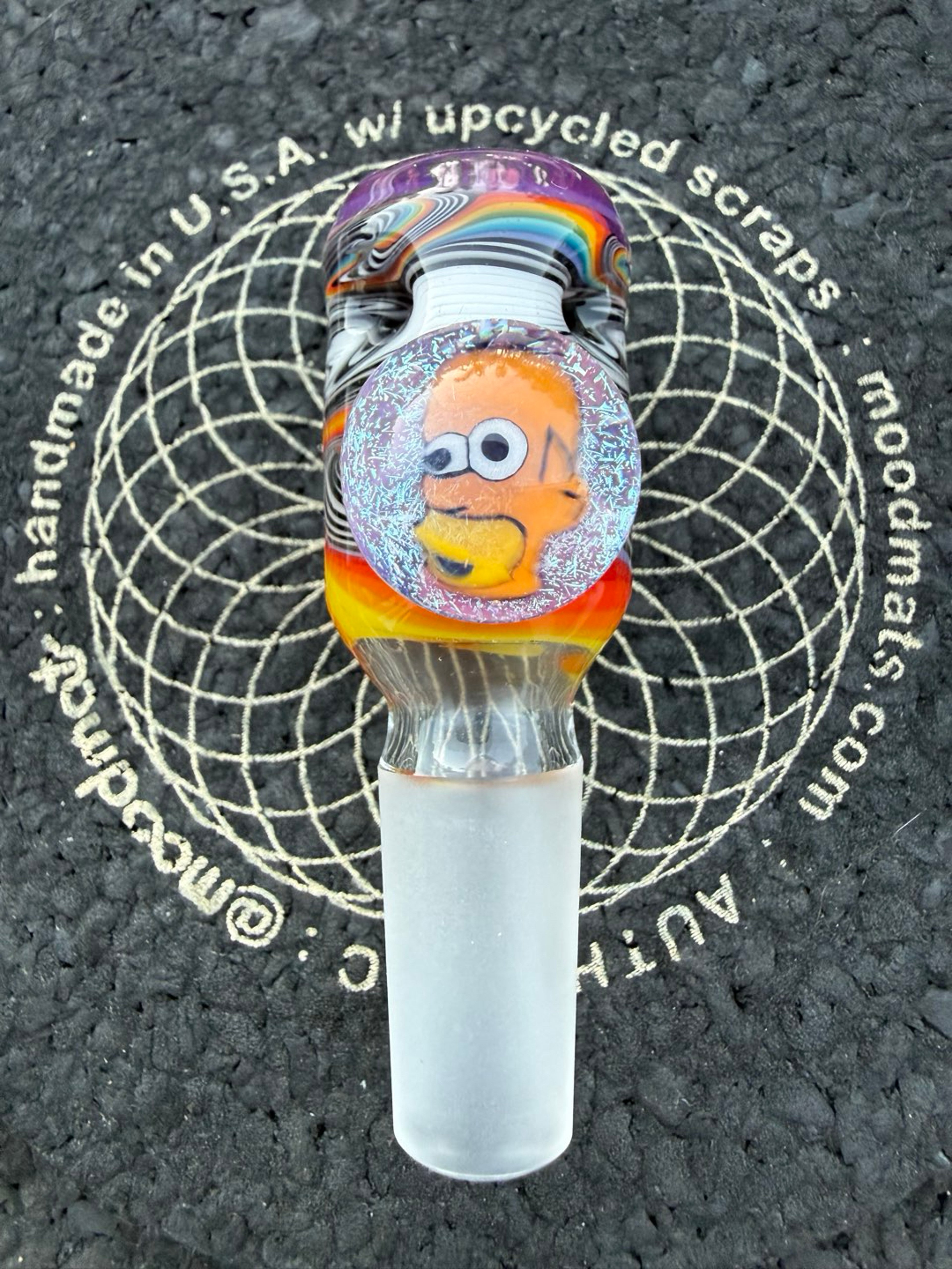 Black Tuna 5 hole 14mm Trippy Homer slide image 0