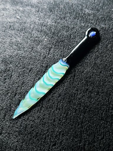 Preview pic of MarvinsGlass Dagger (Poker / Dabber) 🩵