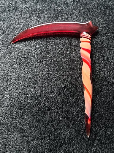 Preview pic of MarvinsGlass Signature Scythe Dabber 🍓