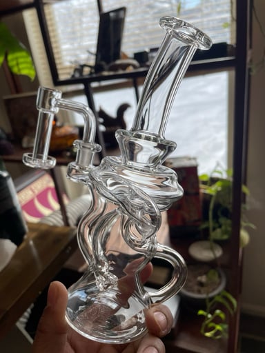 Preview pic of Clear Klein w DCS Quartz Slurper