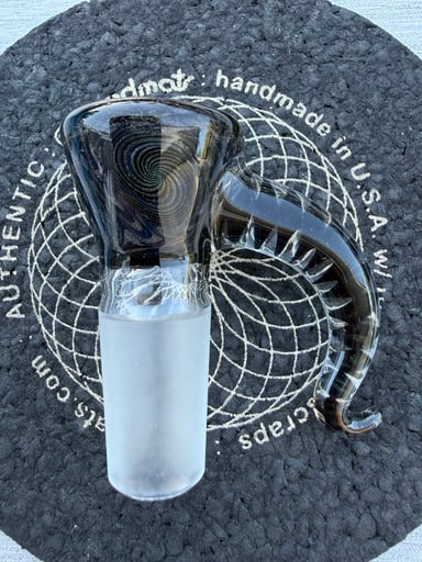 Preview pic of WillStar Glass 18mm Slide 4 hole bowl