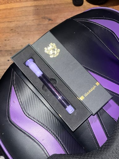 Preview pic of purple elcamo illadelph downstem 14mm