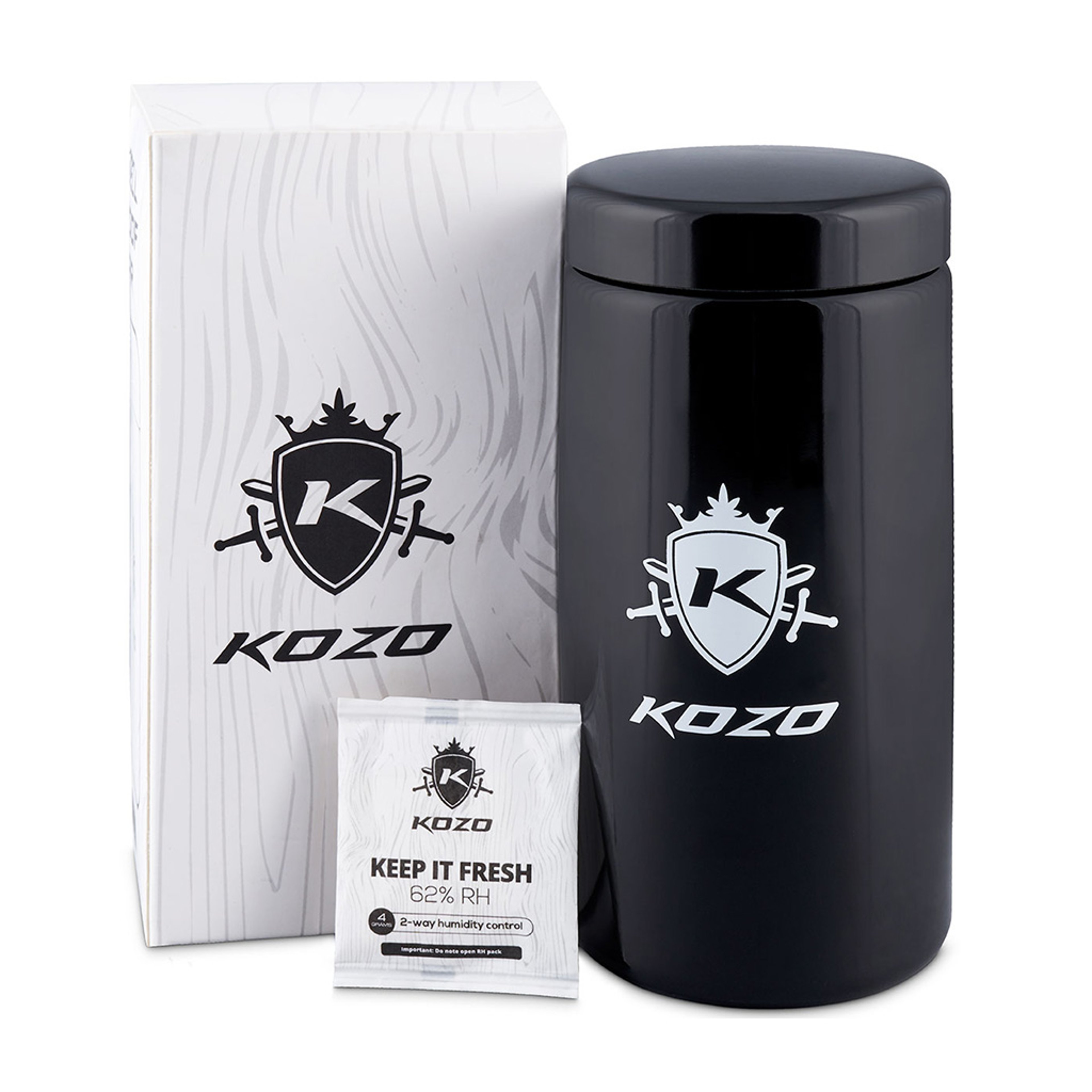 Kozo Grinders ­Glass Jars image 0