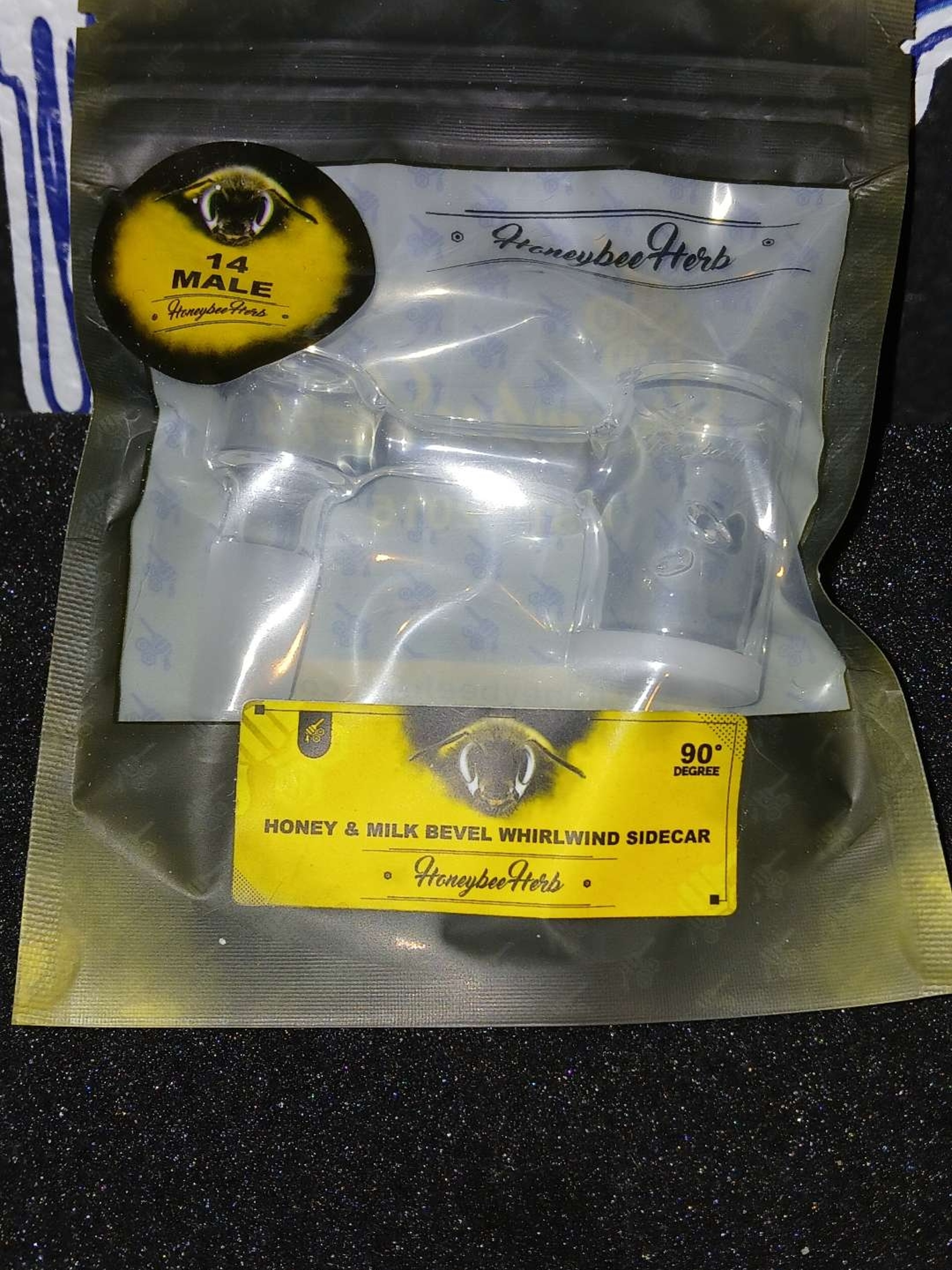 14mm HoneBee Quartz Banger image 0