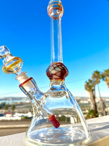 Preview pic of Big Amber Bong💧▶️