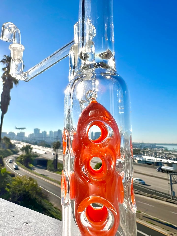 Orange Rig ️ Action (Bal... | Shop Heady Rigs on GlassPass
