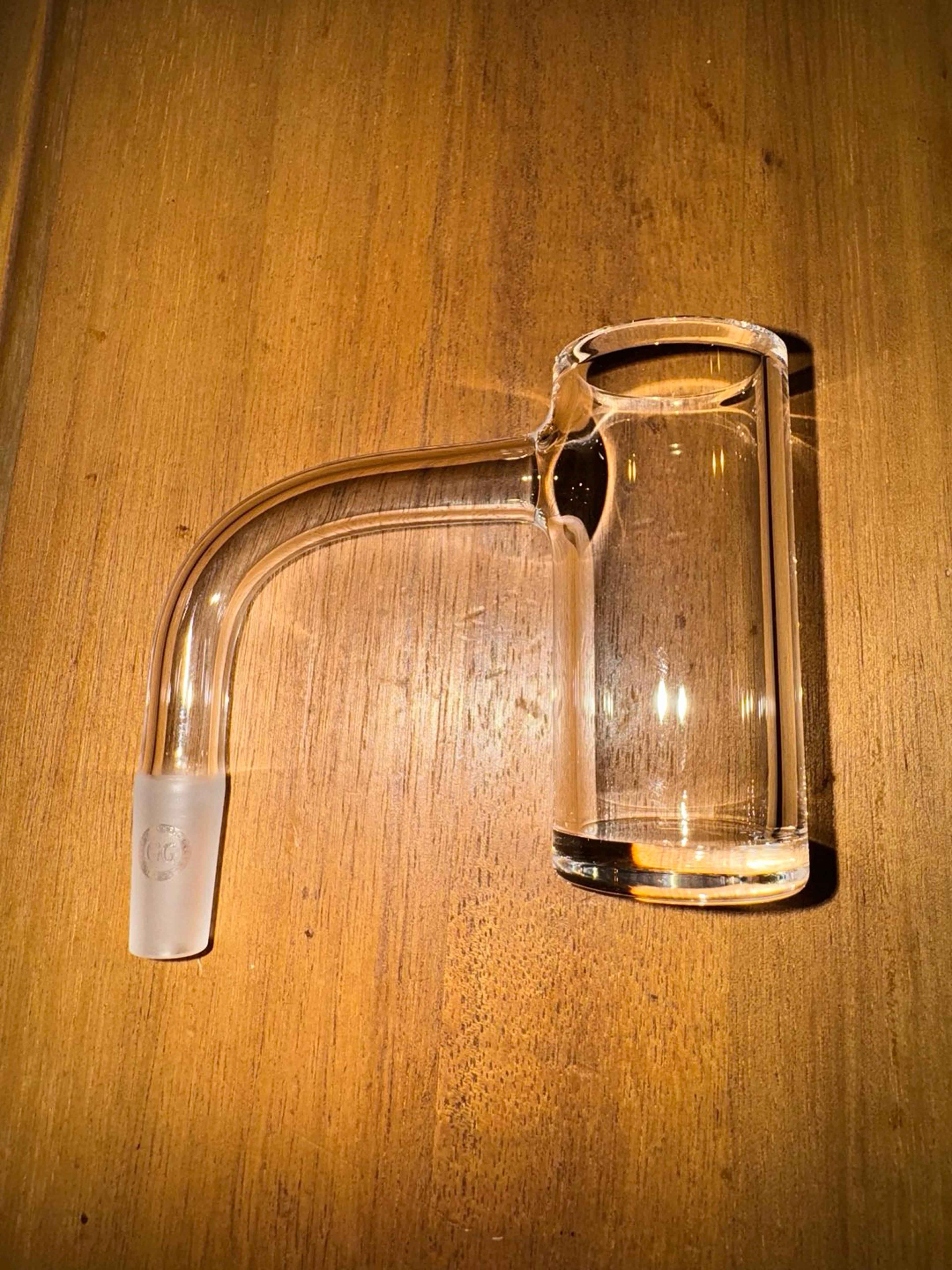 Preview pic of Greek Glass Extra Tall 10mm/90deg/25mm Banger