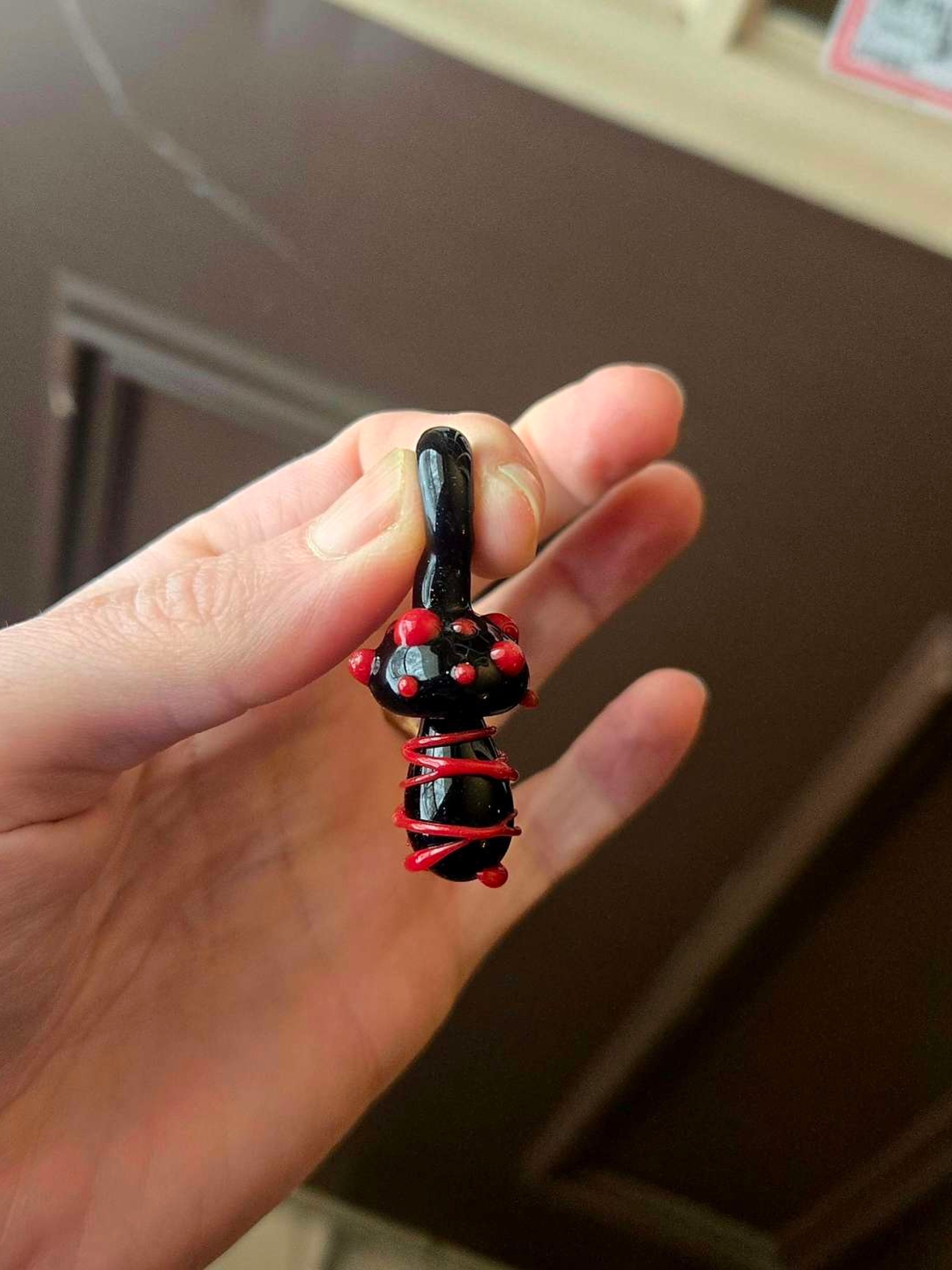 Wrapped Mushroom Pendant image 0