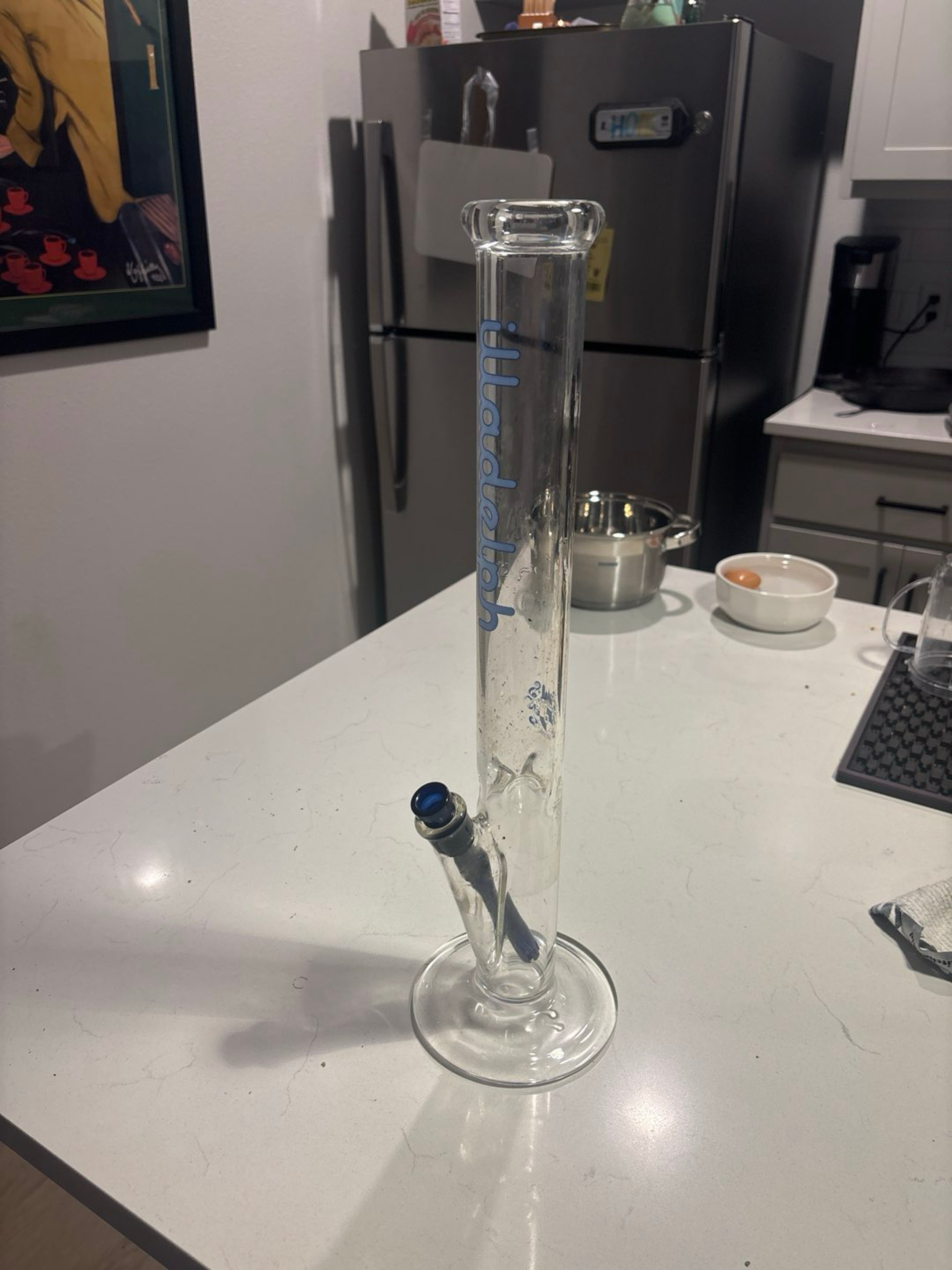 Blue illadelph straight beaker image 0