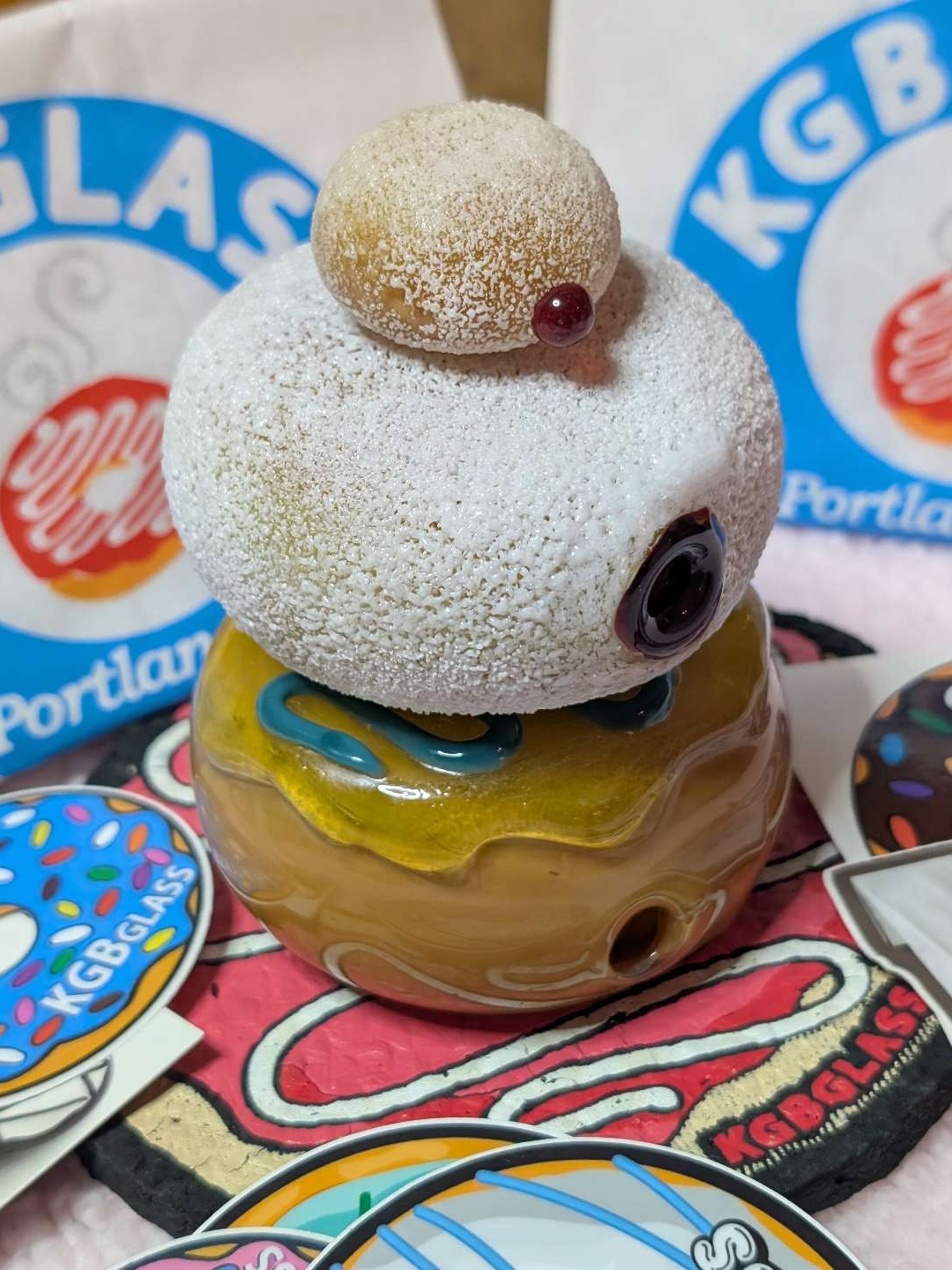 Preview pic of KGB 2 pipes FREE pendant & mat insane deal 68% off TODAY ONLY $620 retail