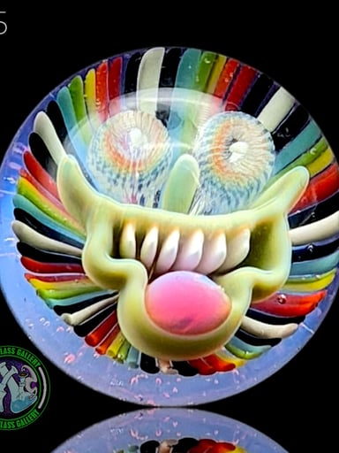 Preview pic of Steve H Glass - Marble #35 - Face Implosion