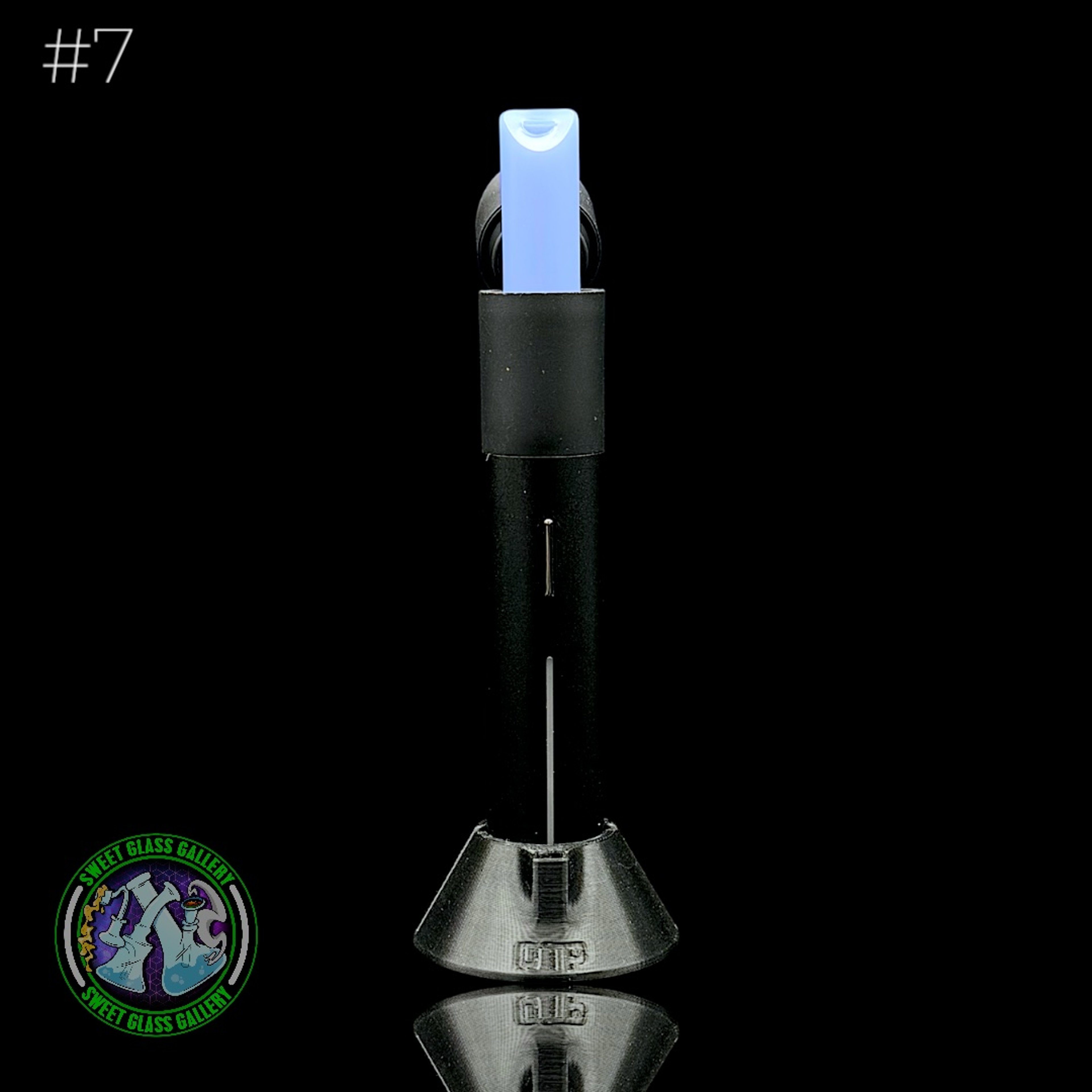 Preview pic of Kovacs Glass - Puffco Pivot Attachment #7 - Milky Blue