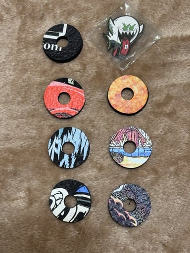 Preview pic of mood rings & (1) pin