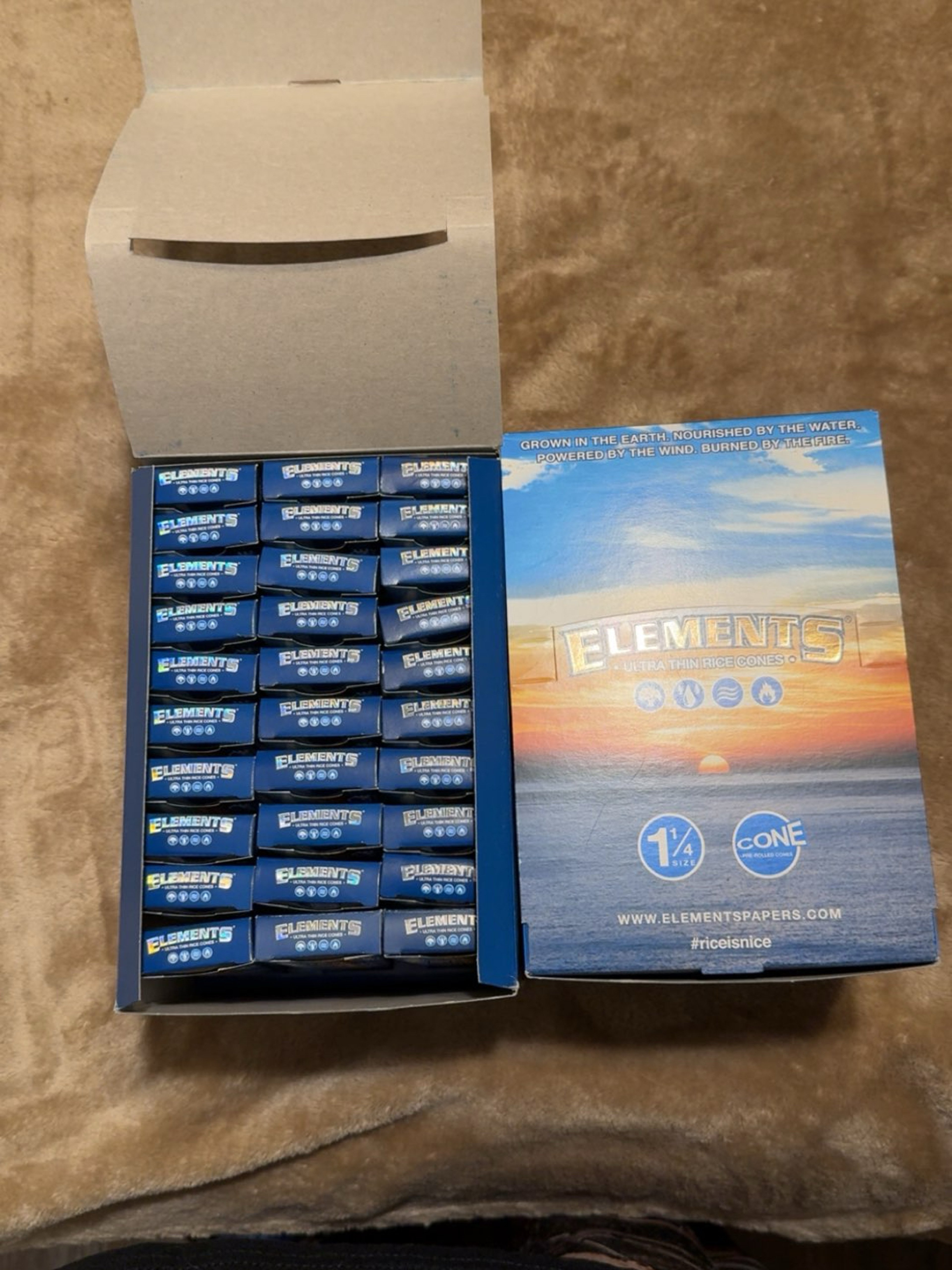 Preview pic of (2) cases of element 1 1/4 cones