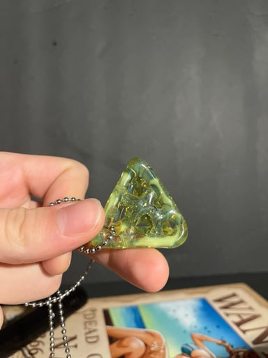 Preview pic of CFL 3d triangle pendy by beerdoglass