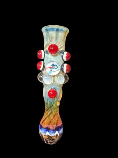 Preview pic of 3.5” Buffalo Bills NFL Fumed Chillum