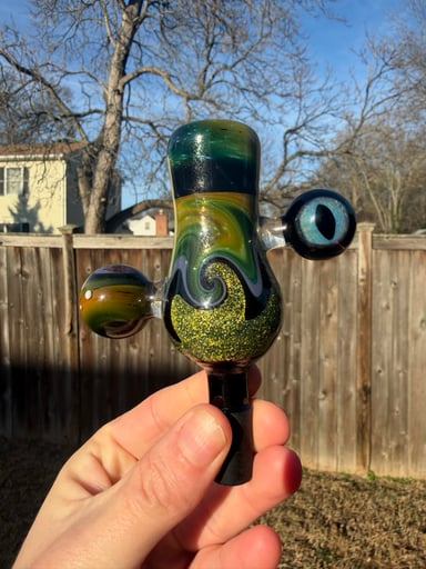 Preview pic of Gateson 14 MM slide with two marbles