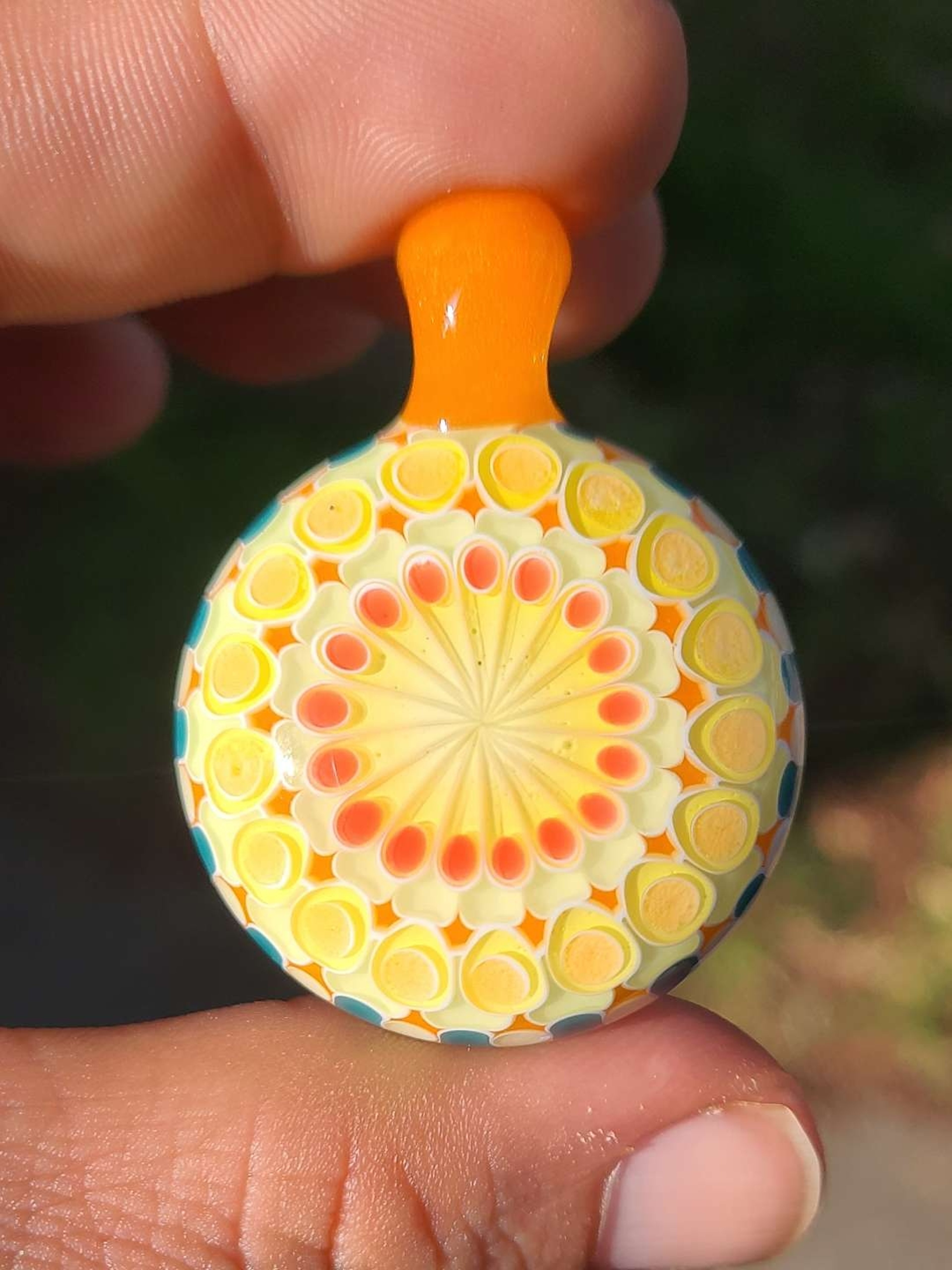 Olour Glass Dotstack Pendant image 0