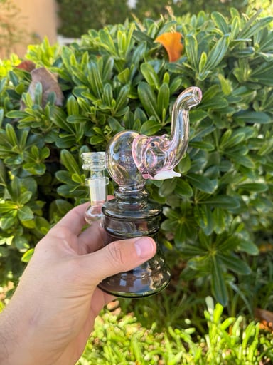 Preview pic of Pink Elephant Smoke Base Dab Rig