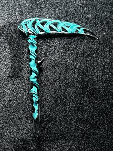 Preview pic of MarvinsGlass 1 of 1 Custom Scythe! 🐬