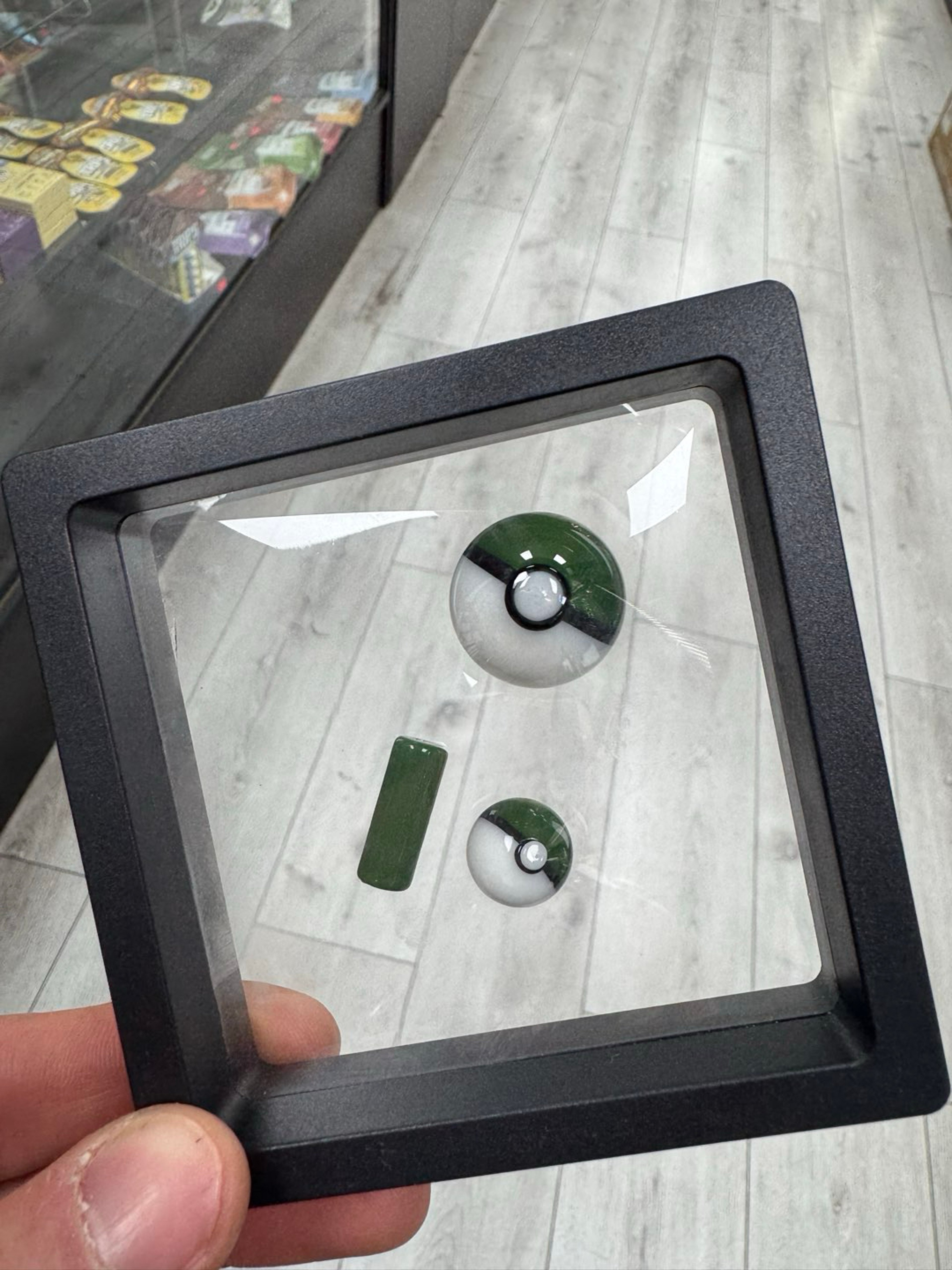 Jcreature Pokeball slurper set shamrock image 0