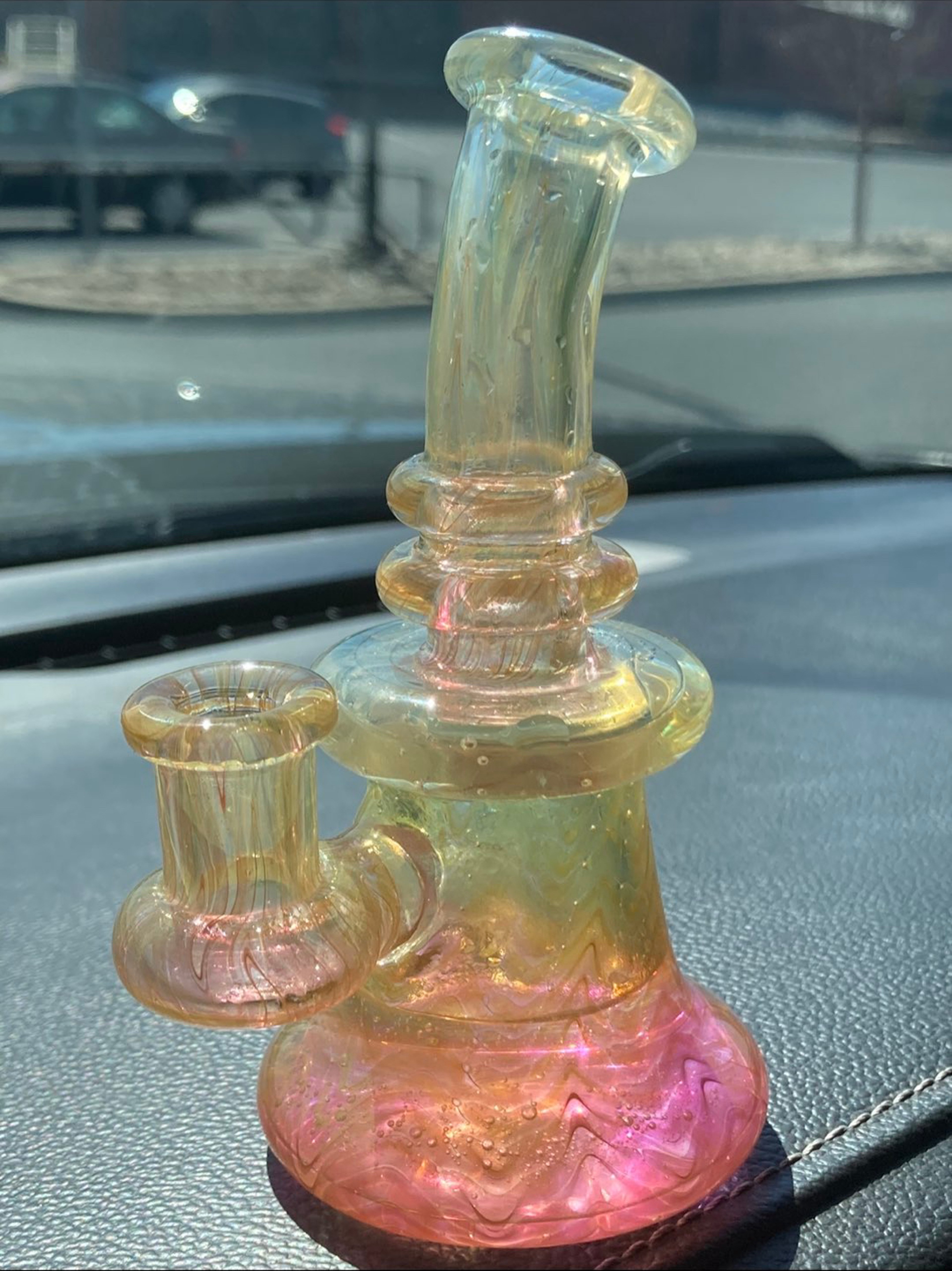 Lofty fumed 10mm mini rig image 0