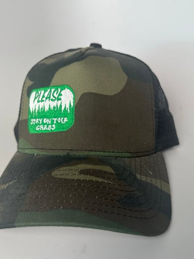 Preview pic of Bluegrass Glass Stay on the Grass cap