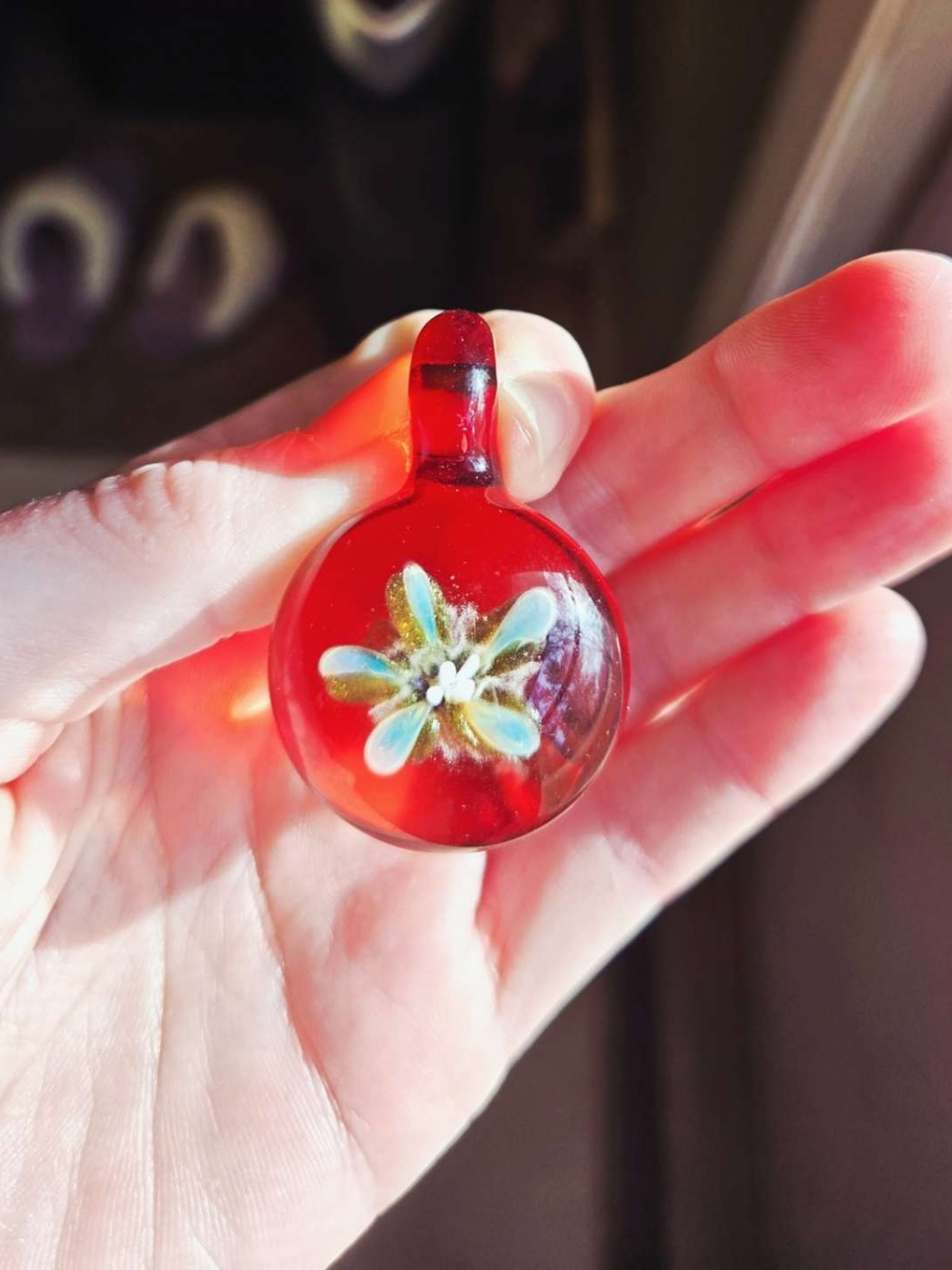 Flower Implosion Pendant image 0
