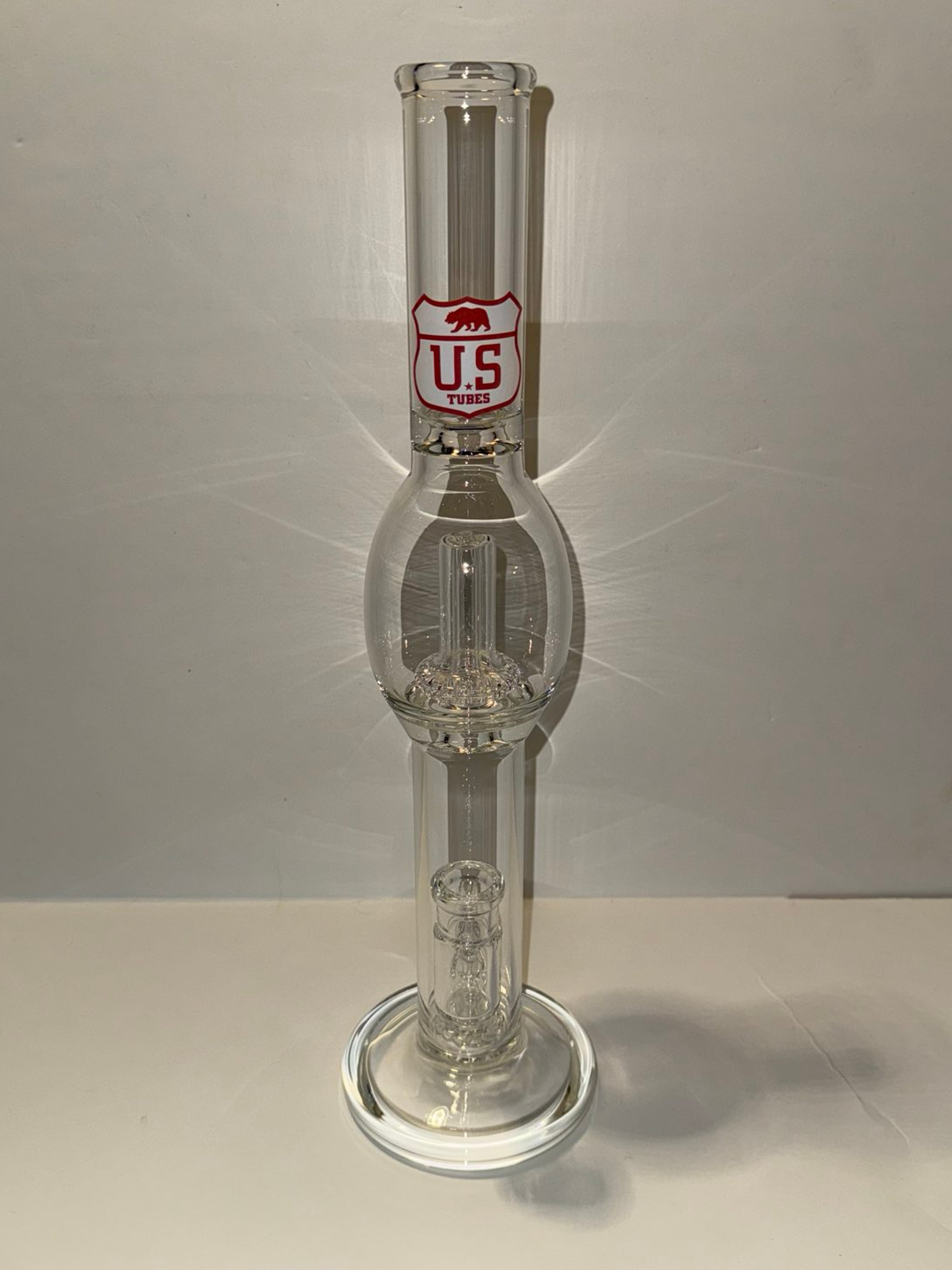 US Tubes Circ to Circ Tube w/ Red & White Logo image 0