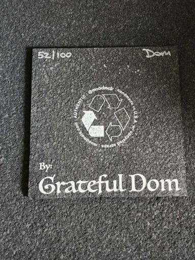 Preview pic of Grateful Dom Moodmat