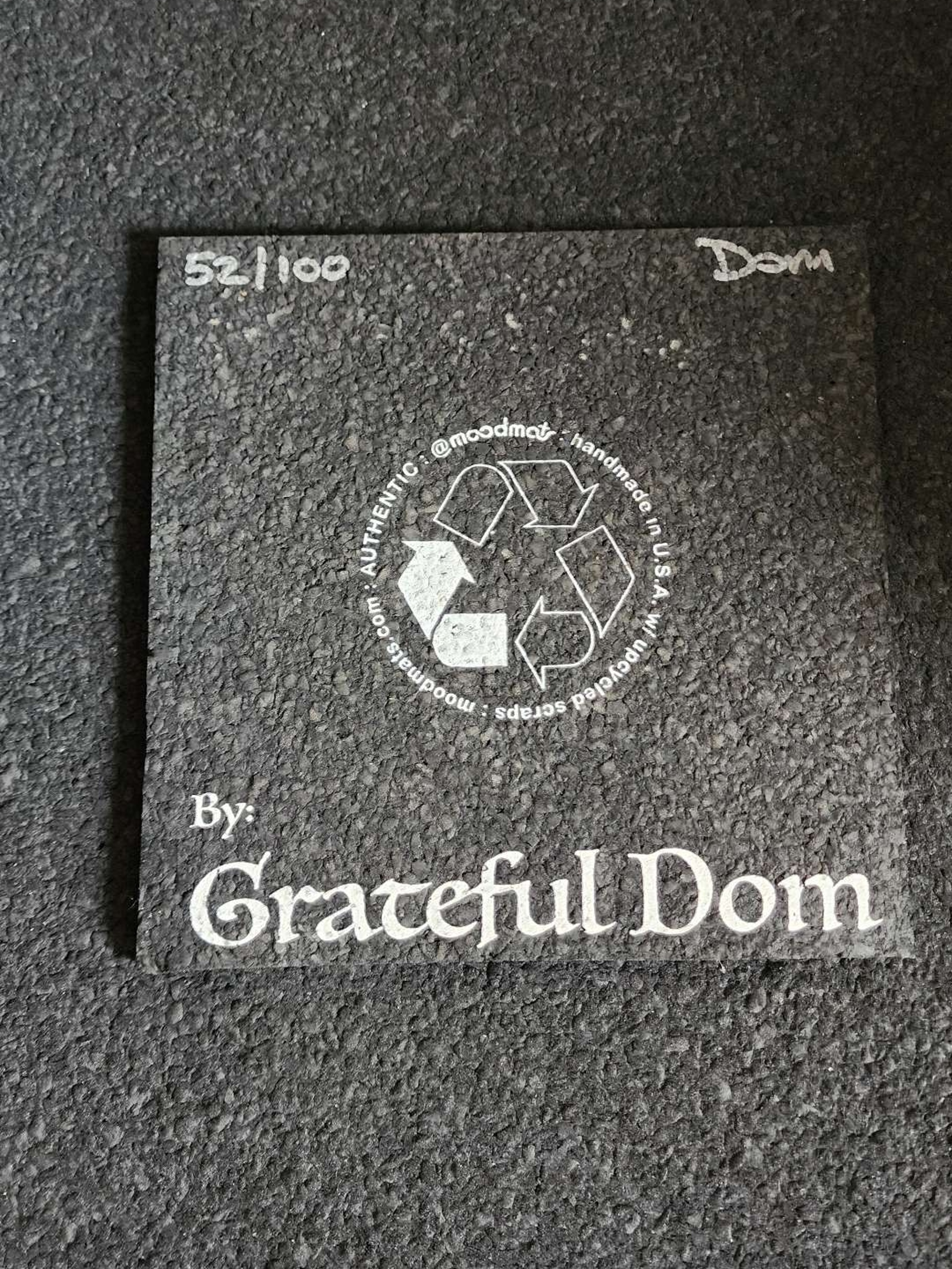 Grateful Dom Moodmat image 0
