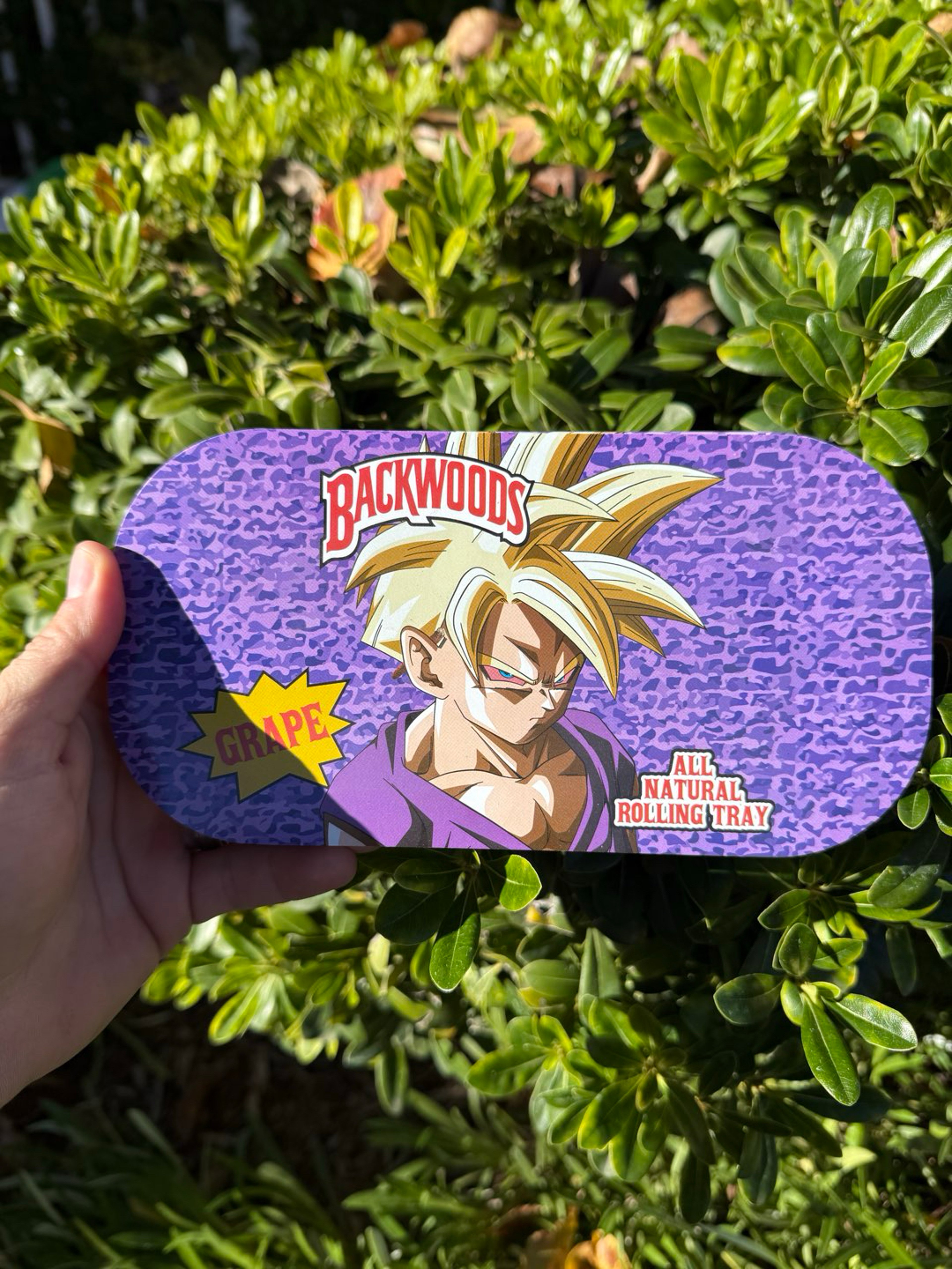 Anime Character Magnetic Lid Rolling Tray image 0