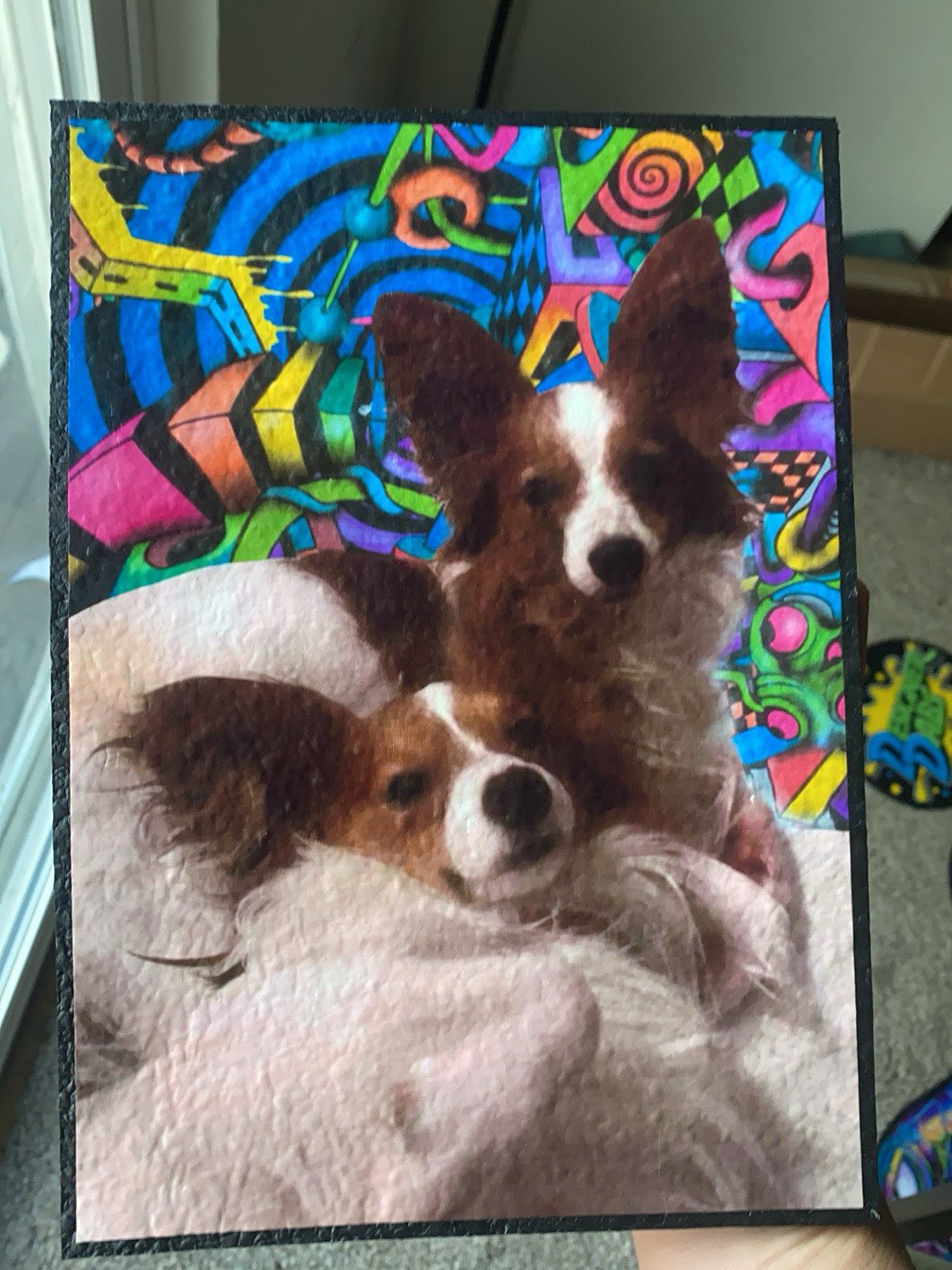 Custom pet dabmat image 0