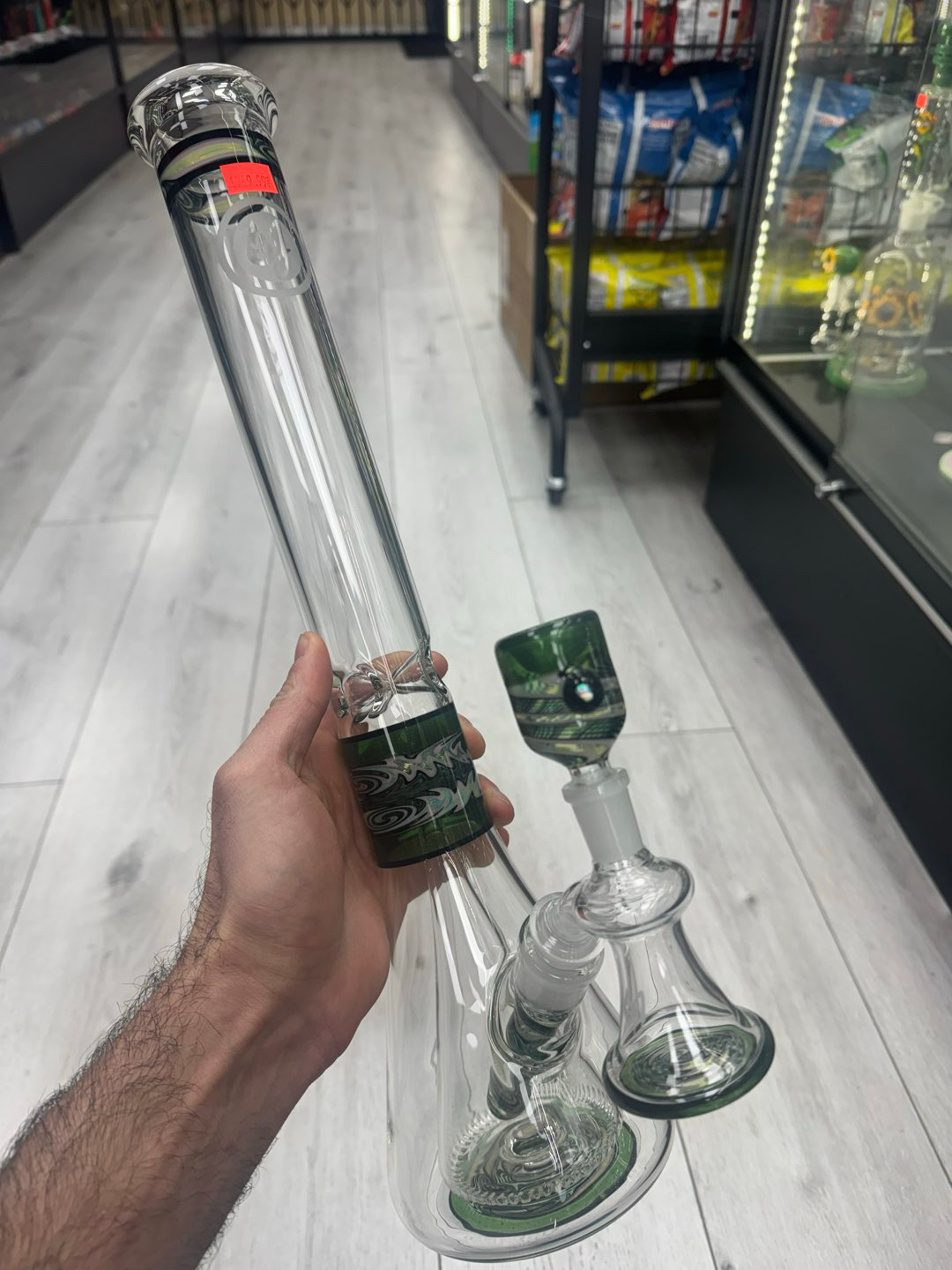 Preview pic of Oj flame Collin beaker green