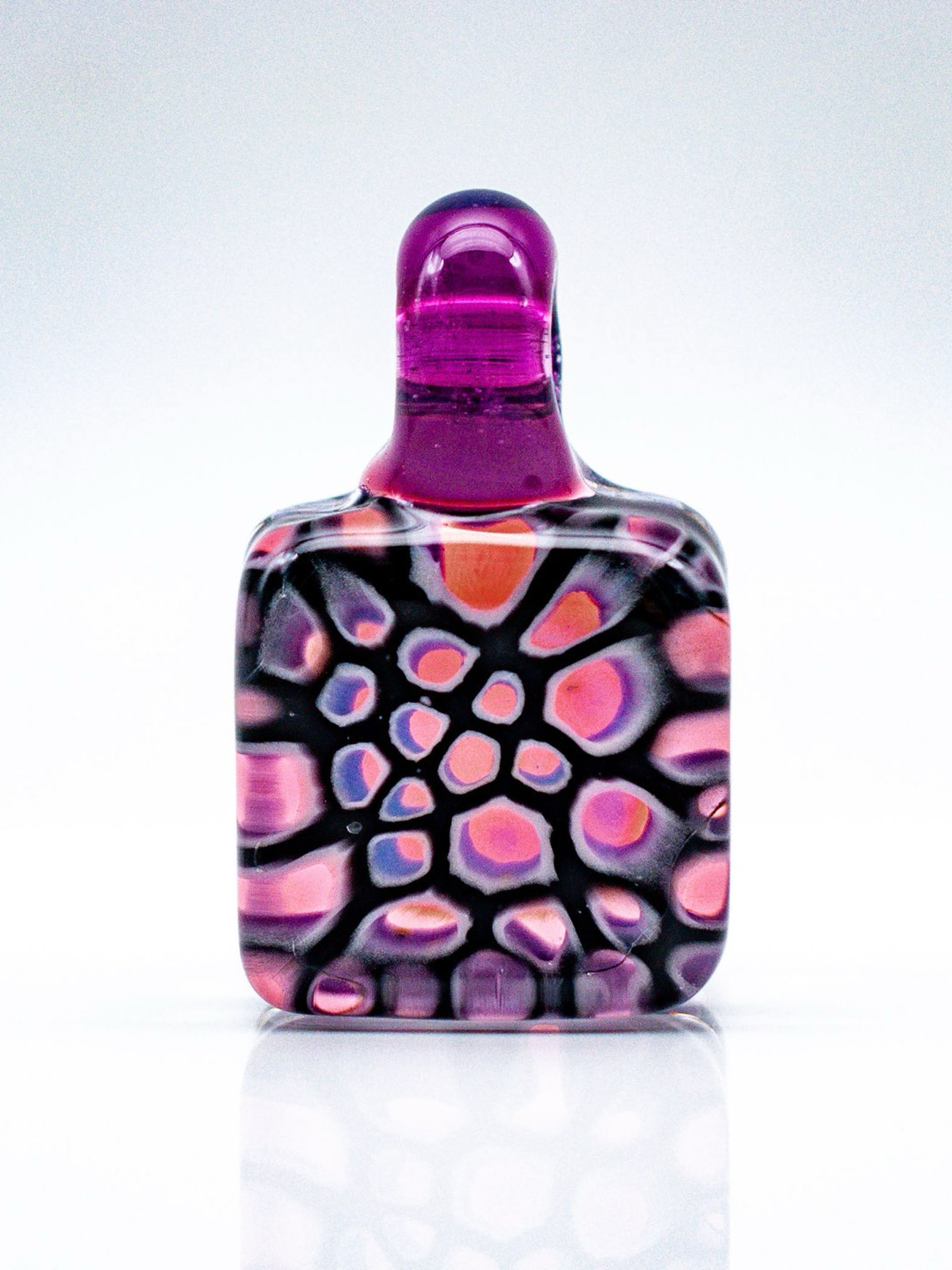 Preview pic of Hefe Glass Murrine Tile Pendant