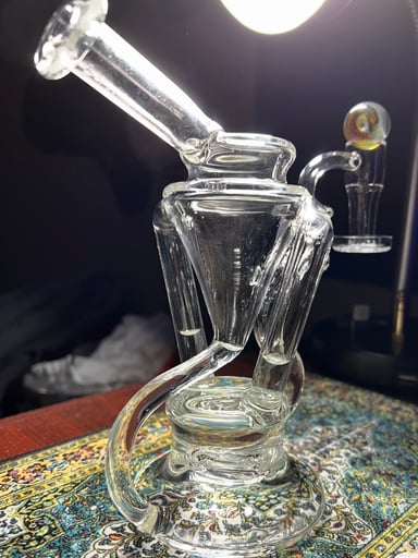 Preview pic of 10mm Clear Hardcore Toke Klein