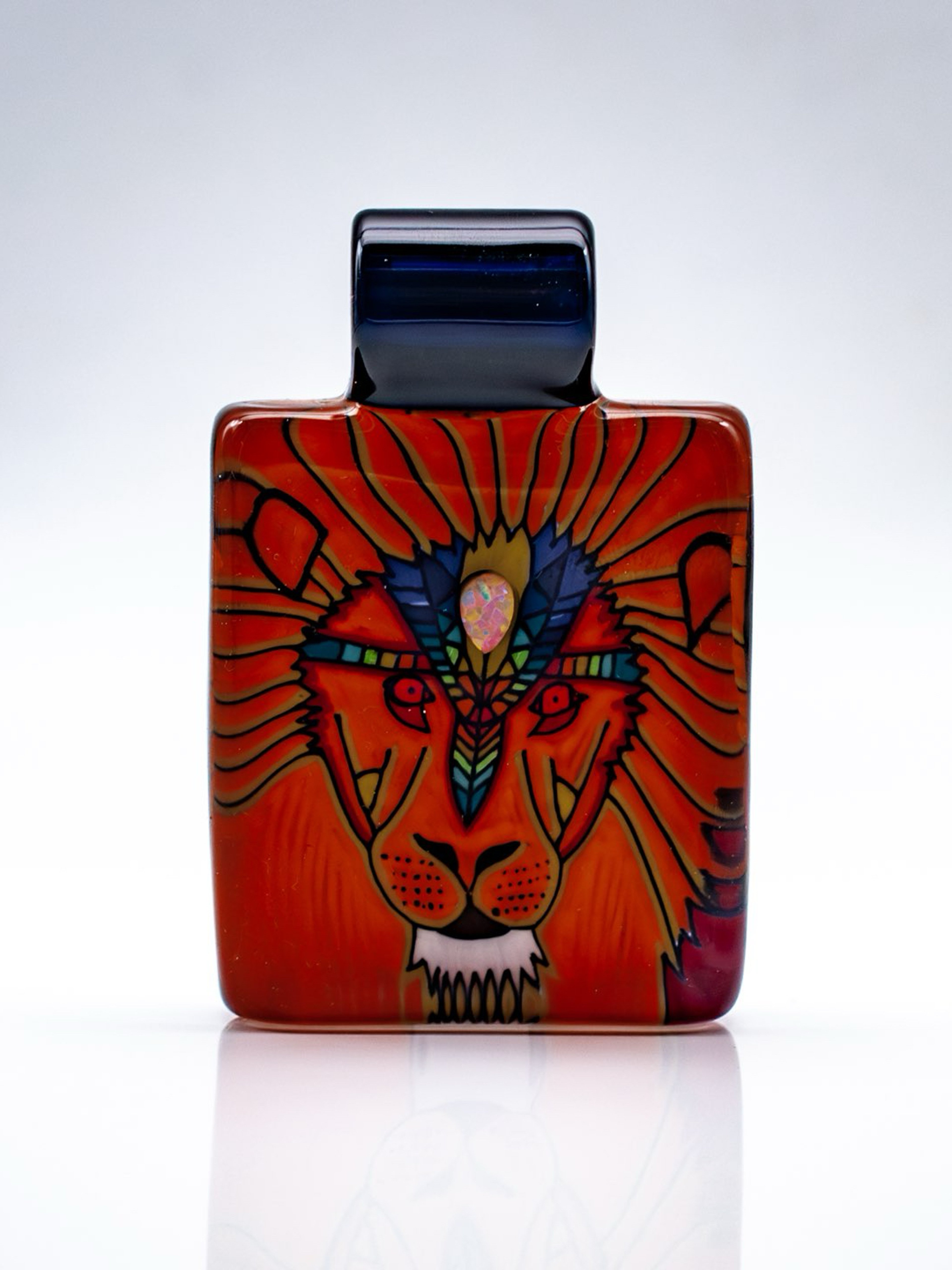 Preview pic of Kevin Murray "Third Eye Lion" Tile Pendantr