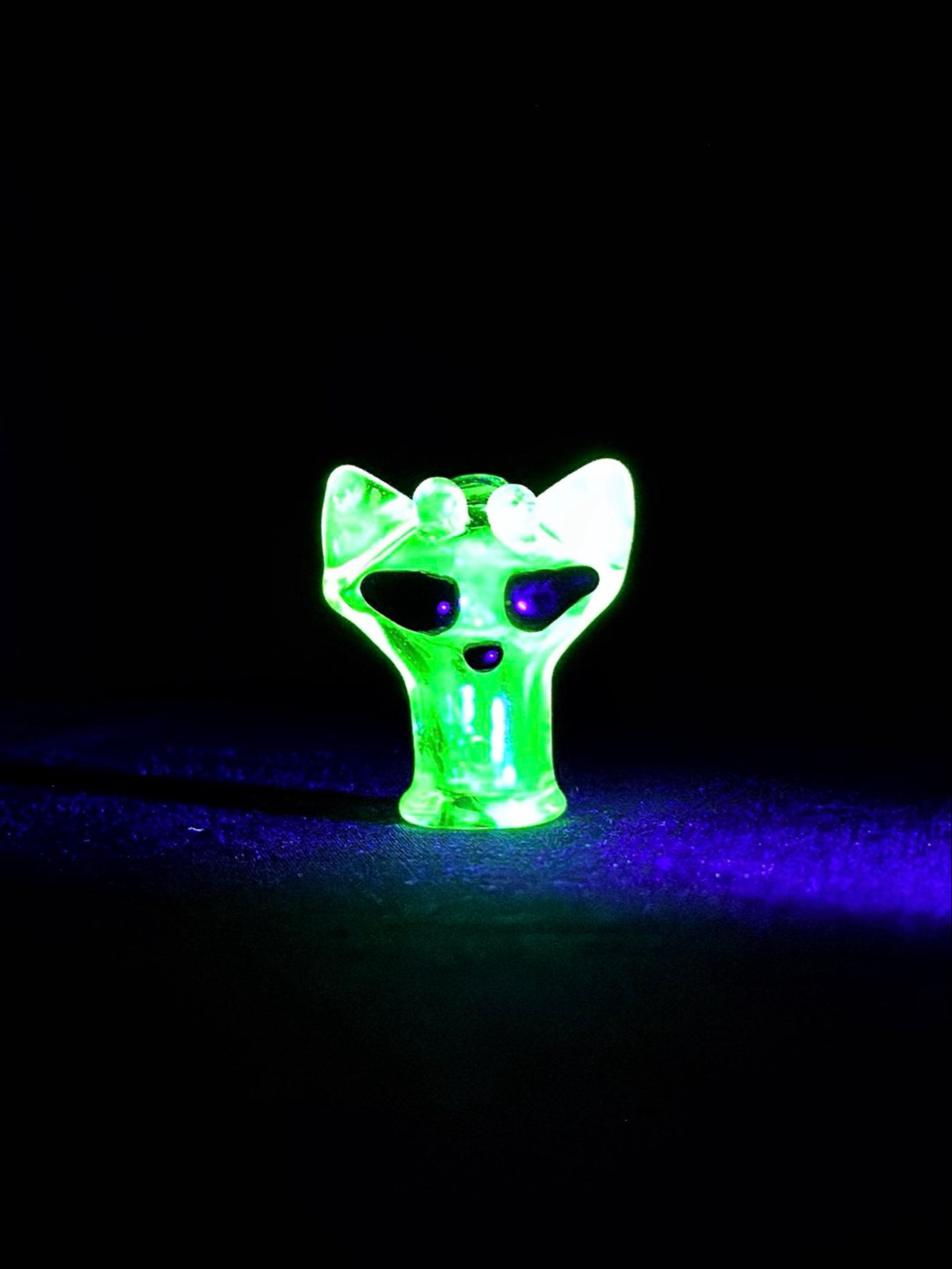 ALIEN KITTY - PIVOT TIP - @ cicikittyglass image 0