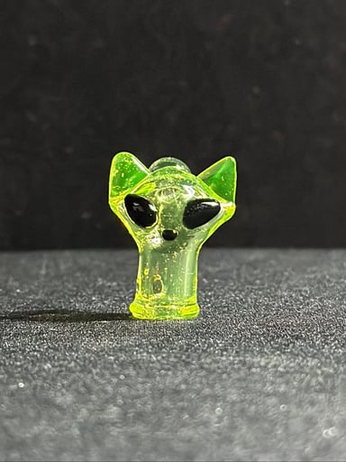 Preview pic of ALIEN KITTY # 2 - PIVOT TIP - @cicikittyglass
