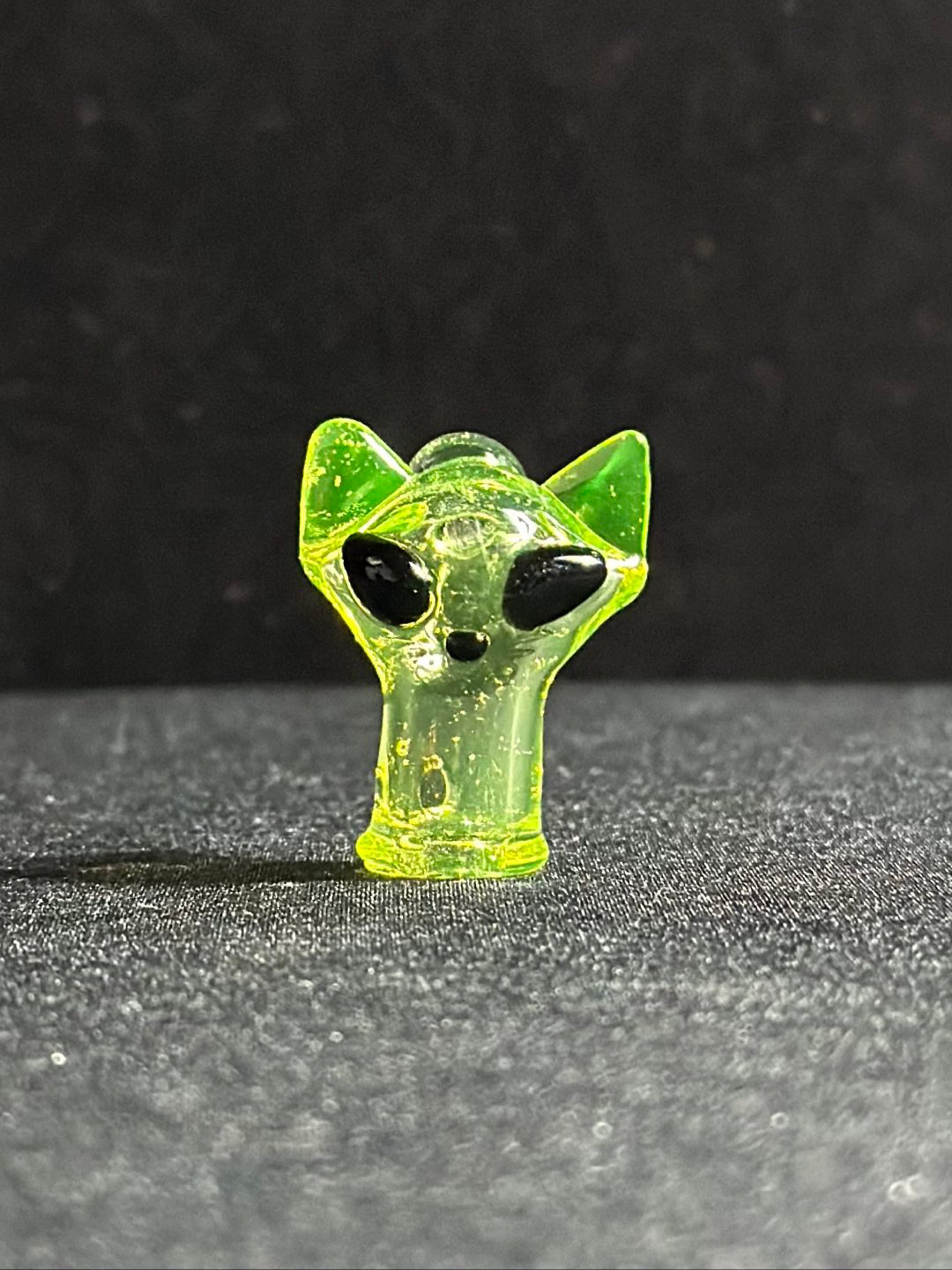 ALIEN KITTY # 2 - PIVOT TIP - @cicikittyglass image 0
