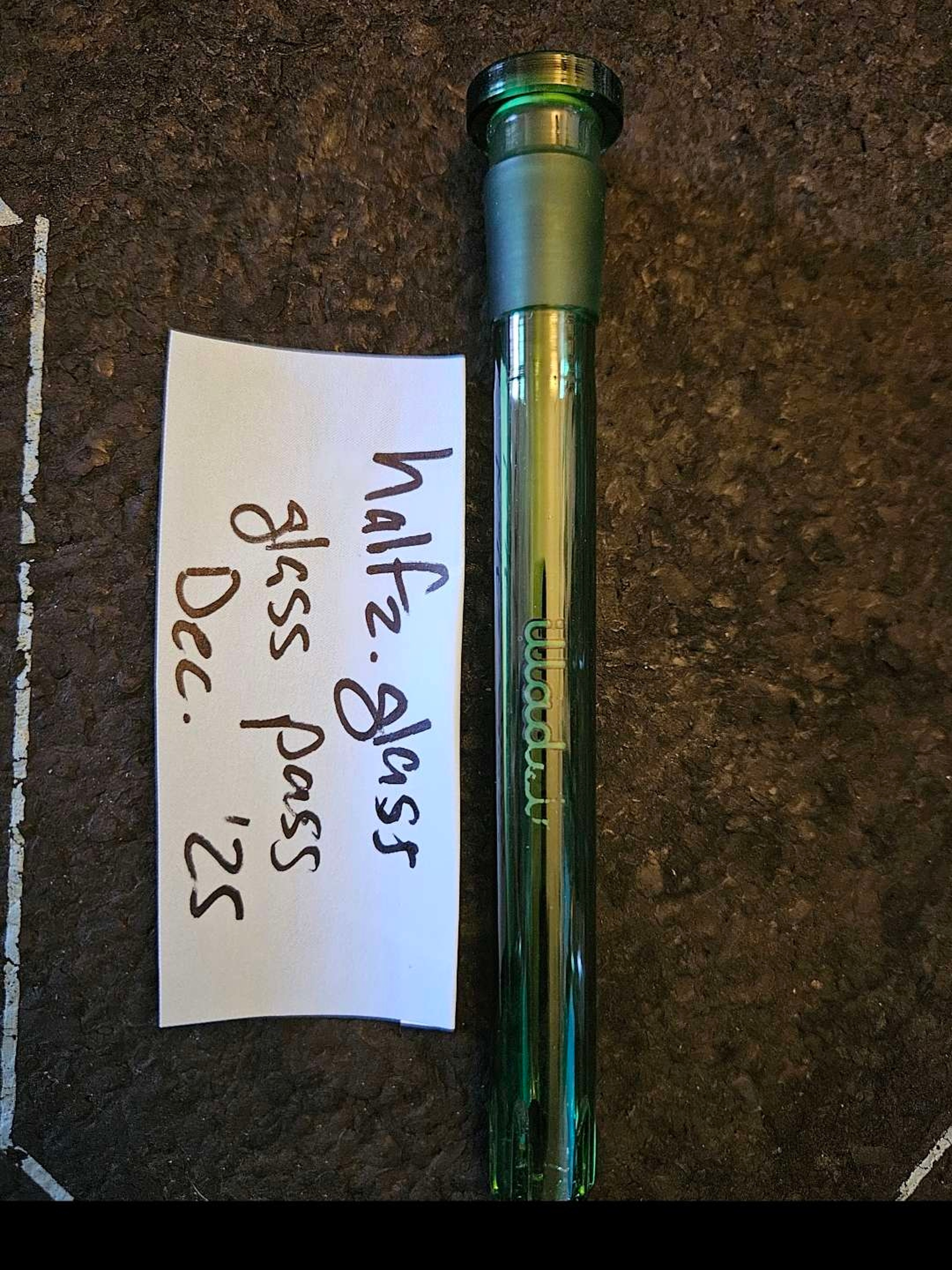 Illadelph 14/18mm green downstem - blemished logo image 0