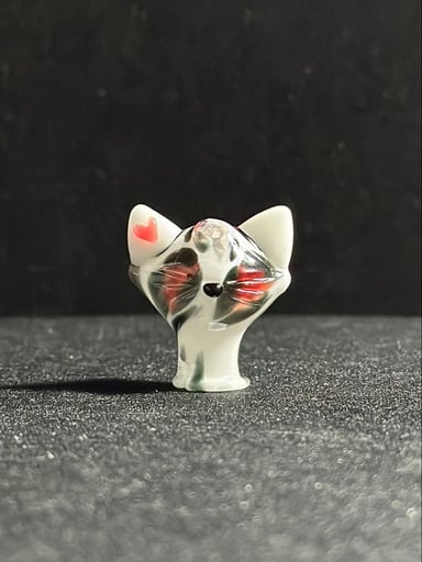 Preview pic of PINK CHEETAH - PIVOT TIP - @cicikittyglass