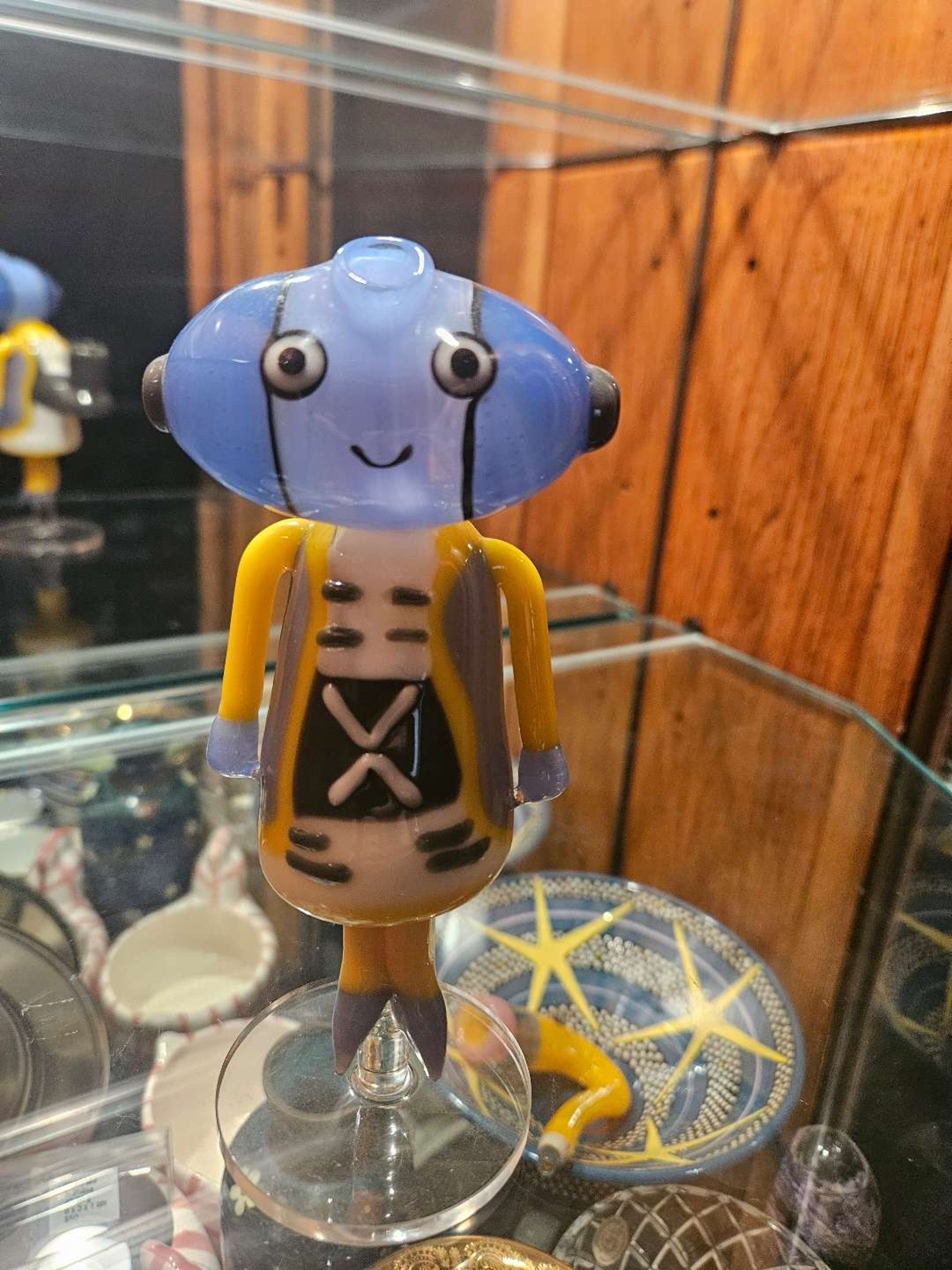 Zeno #1 Saiyan Glass image 0