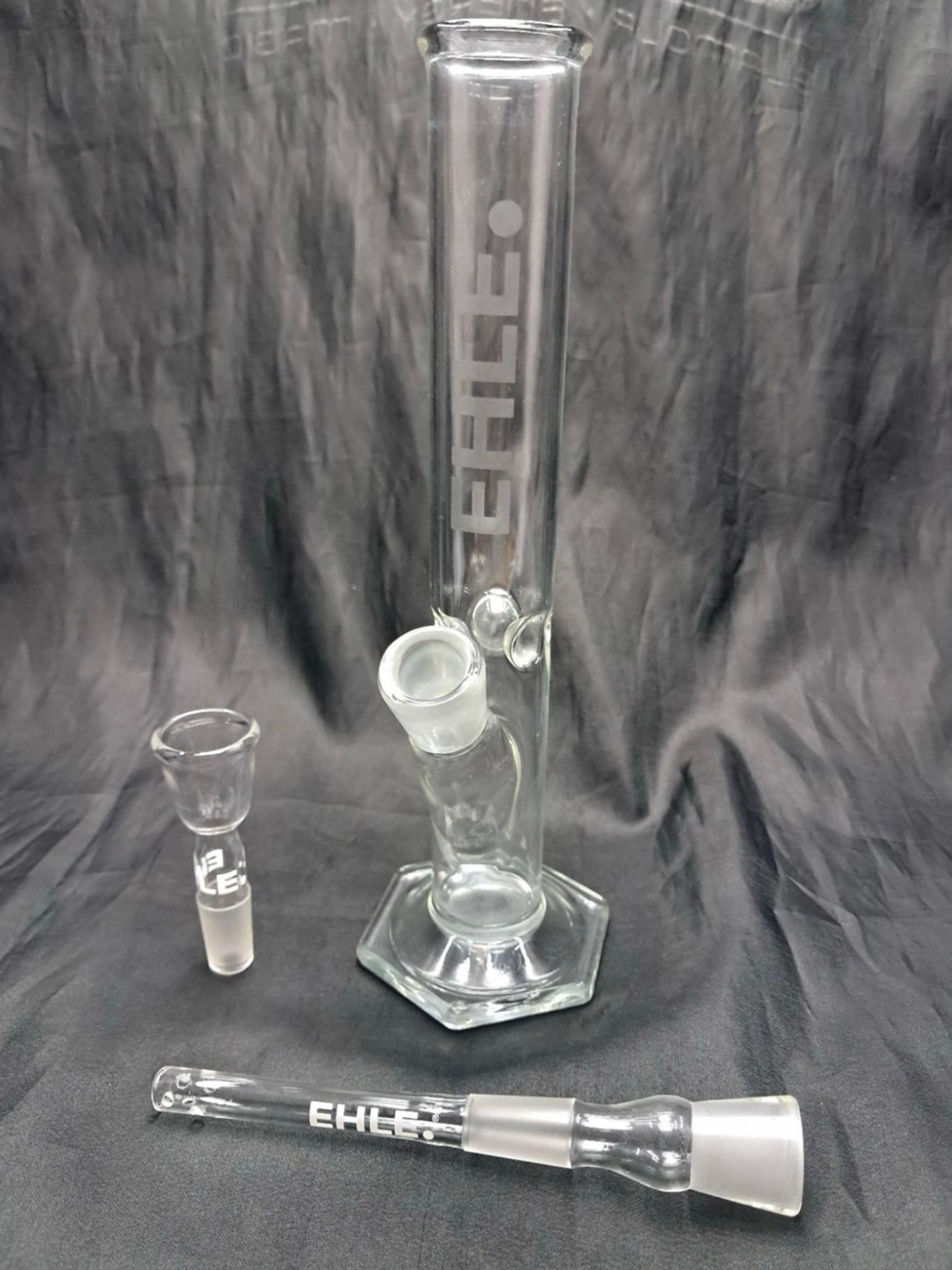 Preview pic of Ehle Glass 9” Sandblasted Tube – German Made