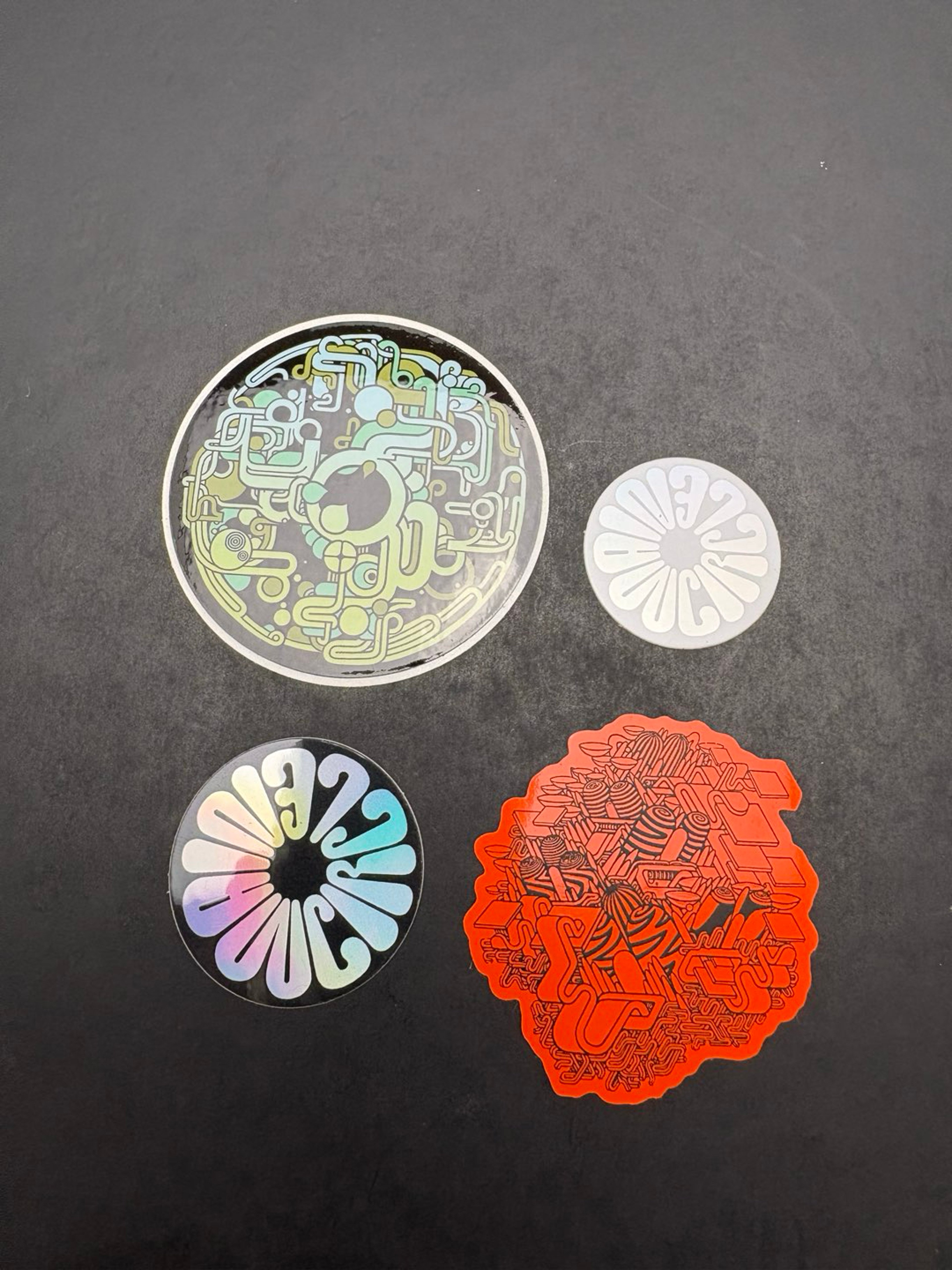 Main Circle Sticker Bundle image 0