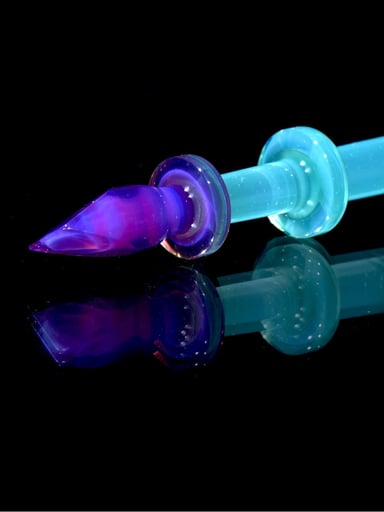 Preview pic of Creep -  Chisel/Flat Tip Dab Tool - Royal Jelly/Robin's Egg