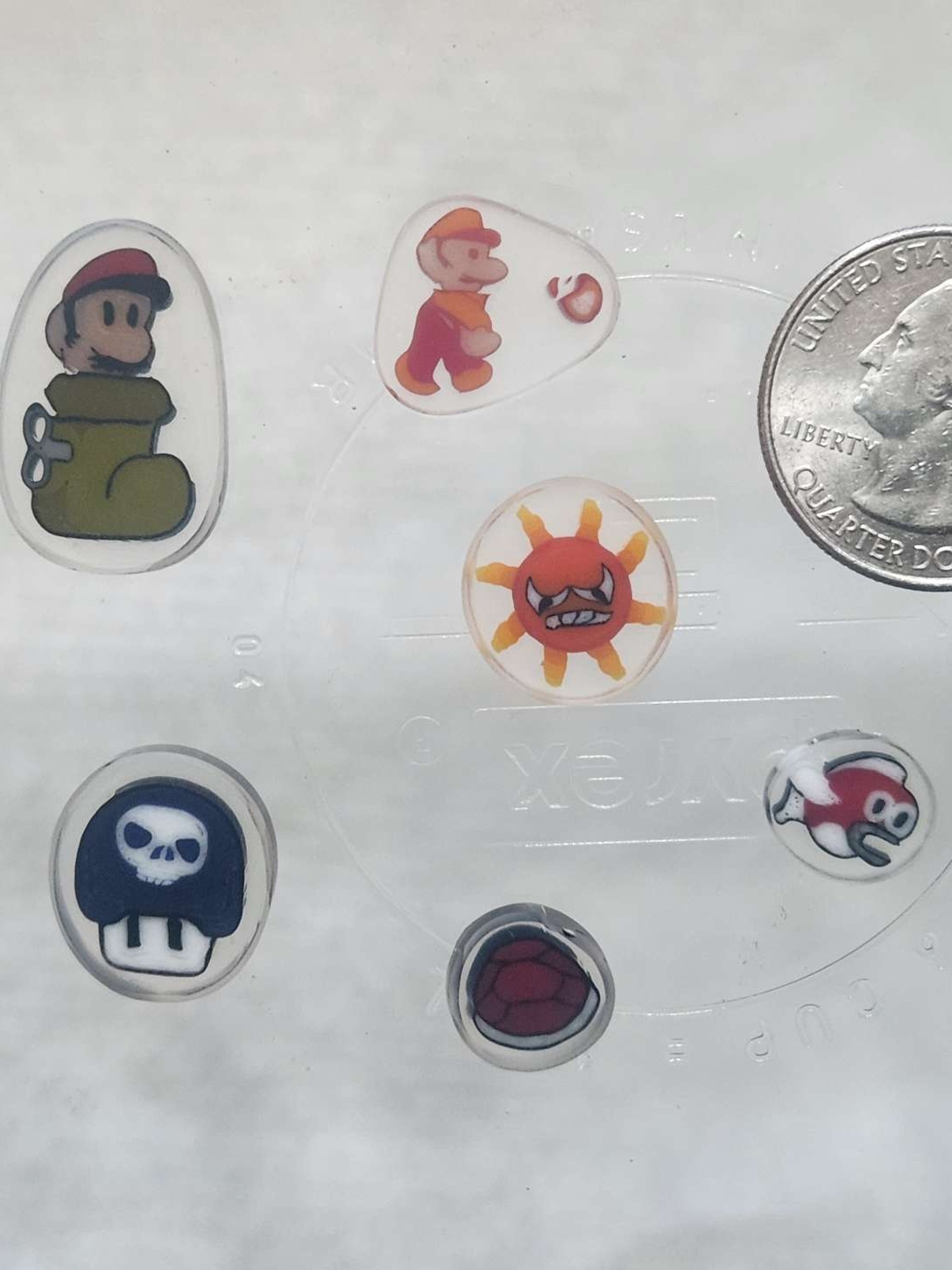 Preview pic of MICROs Workshop Paul Stephan Super Mario Millie Coin 6 pack