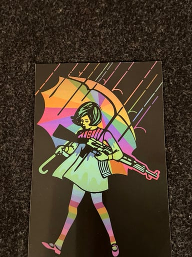 Preview pic of Rainbow Assault Girl Lenticular
