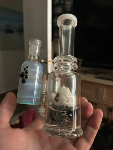 Preview pic of Empire Glass Polar Bear Bong $80
